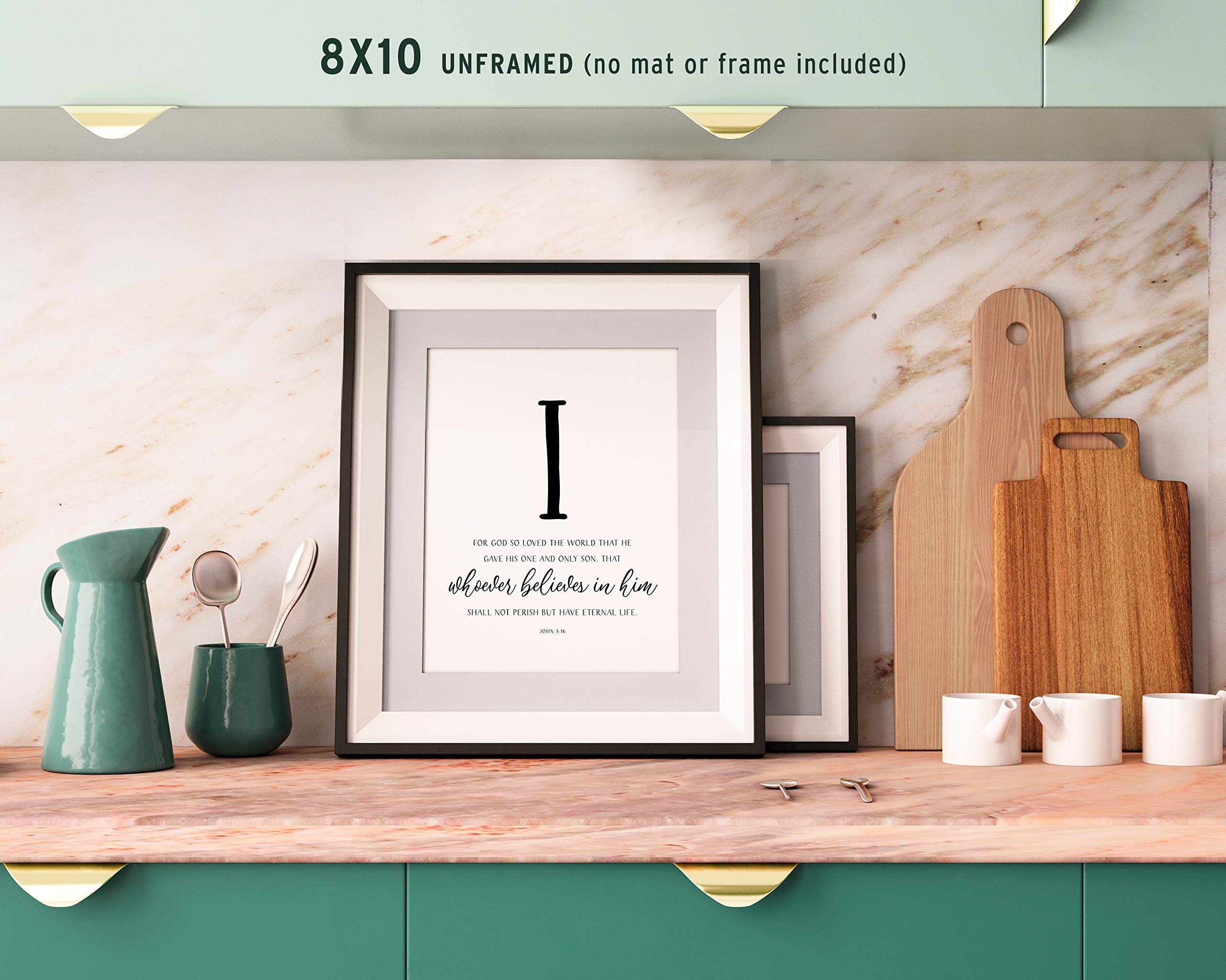 FAITH Wall Decor Scripture Wall Art and Bible Verses Wall Decor