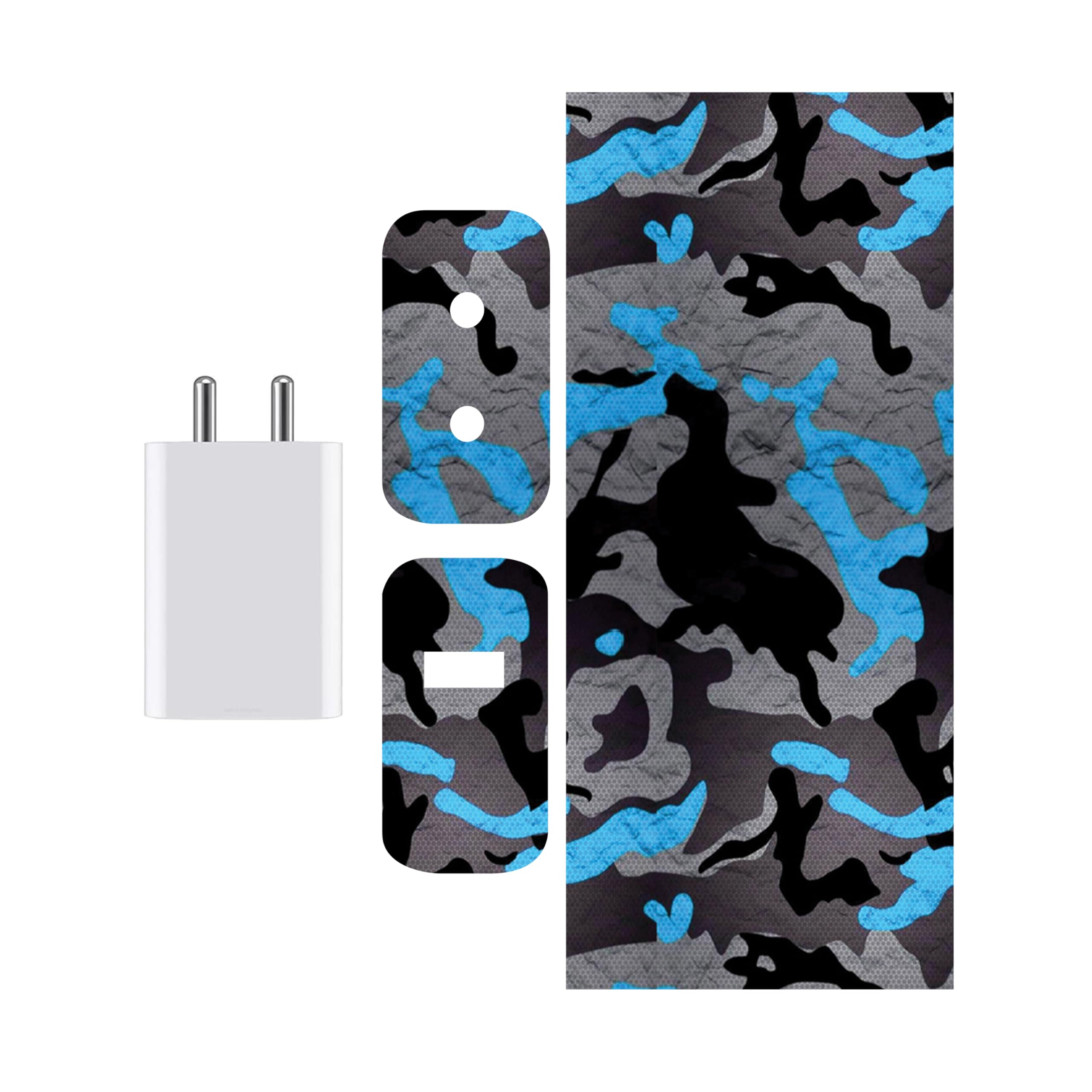 Compatible for VIVO Flash Charge (80W) Charger - Charger/Adapter Skin Wrap (Design-1) (19)-image-49