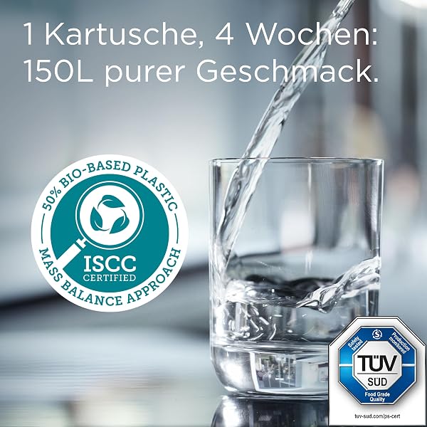 BRITA Wasserfilterkartusche MAXTRA PRO Pure Performance (All-In-1) 6er-Pack Halbjahrespack – Original Ersatz-Wasserfilter für Filterkannen: reiner Wassergeschmack – filtert PFAS, Chlor, Kalk, Metalle - 3