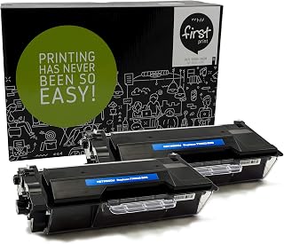First Print 2 Pack Black Toner Cartridge Compatible for Brother TN-850 (High Yield of TN-820) for HLL5000D/ HLL5200DW/ HLL6200DW/ MFCL5700DW/ MFCL5800DW/ MFCL5900DW/ MFCL6700DW/ HLL6400DW/ MFCL6900DW