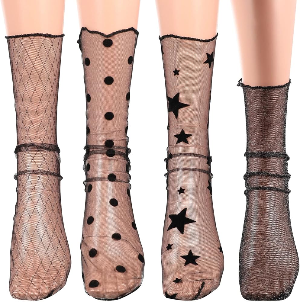 Telooco 12 Paia Calze Ultrasottili Calzini Corte da Donna Trasparente Calze Sottili di Nylon Calzini Trasparenti Calze Traspiranti in Nylon Sottile con Dita Rinforzate (Colore Pelle