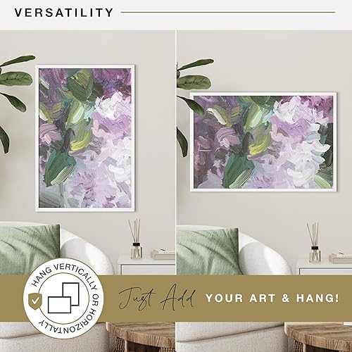 Vista 103 de MCS Gallery Foundation - Marco de póster, marco de fotos para arte de pared, negro, 16 x 20 pulgadas, individual