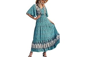 Flowy Feminine 1960s Style Summer Dress