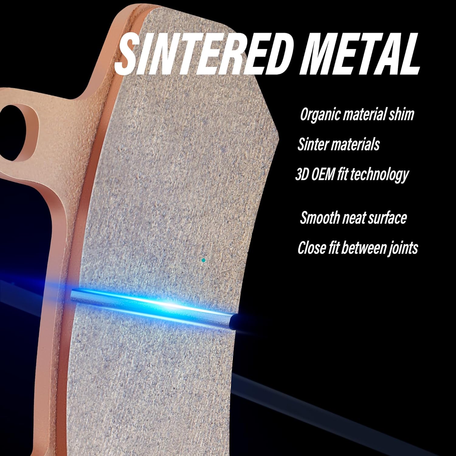 MoKitDora 11.8" Front Brake Discs Rotors with Pads Compatible with Harley 2015-UP Touring Road King Road Glide Street Glide Electra Glide, Chrome