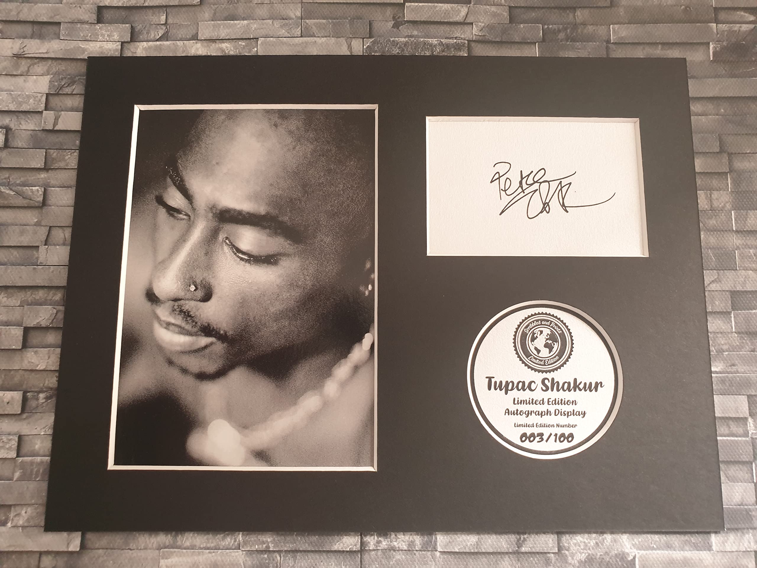 Havoc - Tupac Shakur Limited Edition Signed Autograph