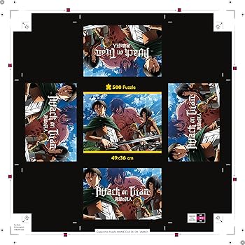 Amazon | Clementoni - 35139 - パズル 進撃の巨人 - 500 ピース