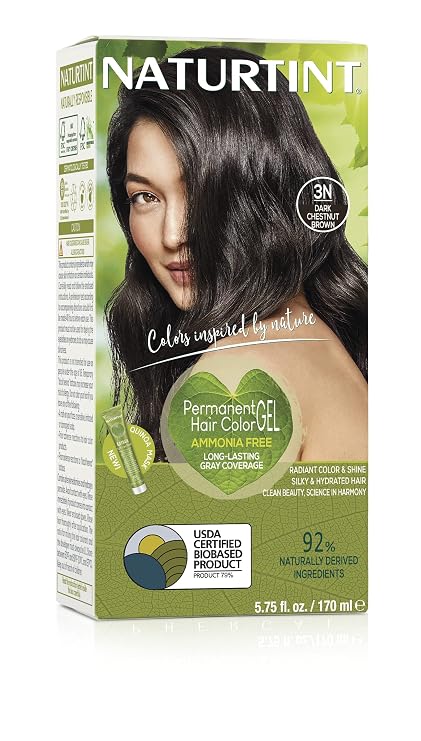 Permanent Hair Color - 3N, Dark Chestnut Brown, 5.45 oz (4 units Multi-Pack)