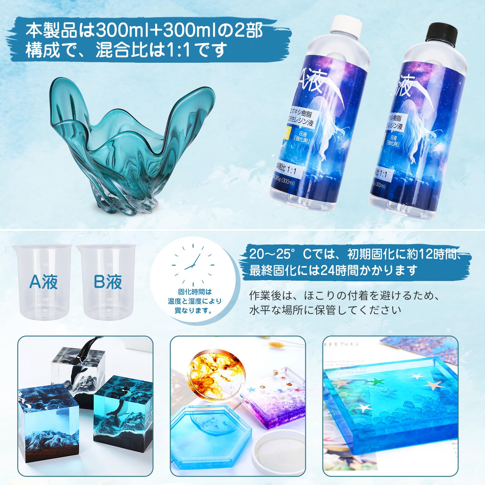 Haniees レジンアート ボトルアート\" heineken\"  sizeー2 427.オーシャンレジンアート ステンレスボトル800ml | Leaf Edgez