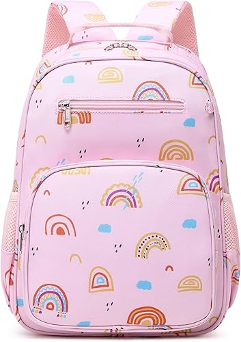 Abshoo Mochila infantil para la escuela, niños y niñas, jardín de infantes, preescolar, Arco iris, Mochilas Daypack