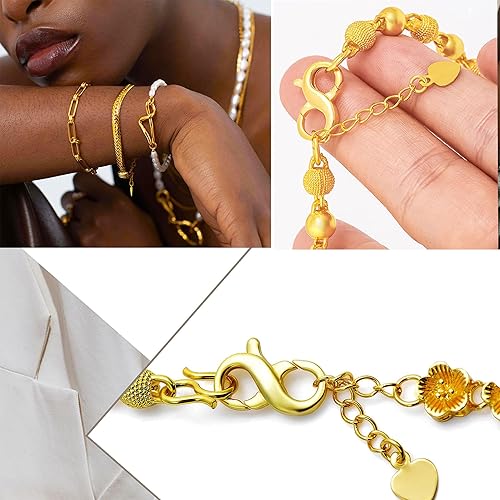 Miniatura 4 de Cierre de langosta de doble apertura, collar de plata de ley 925, cierre de abalorio con anillos cerrados para collares, pulseras o joyería,