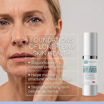 100% Pure Hyaluronic Acid Serum for Face, Hydrating Gel Serum, 1 fl oz