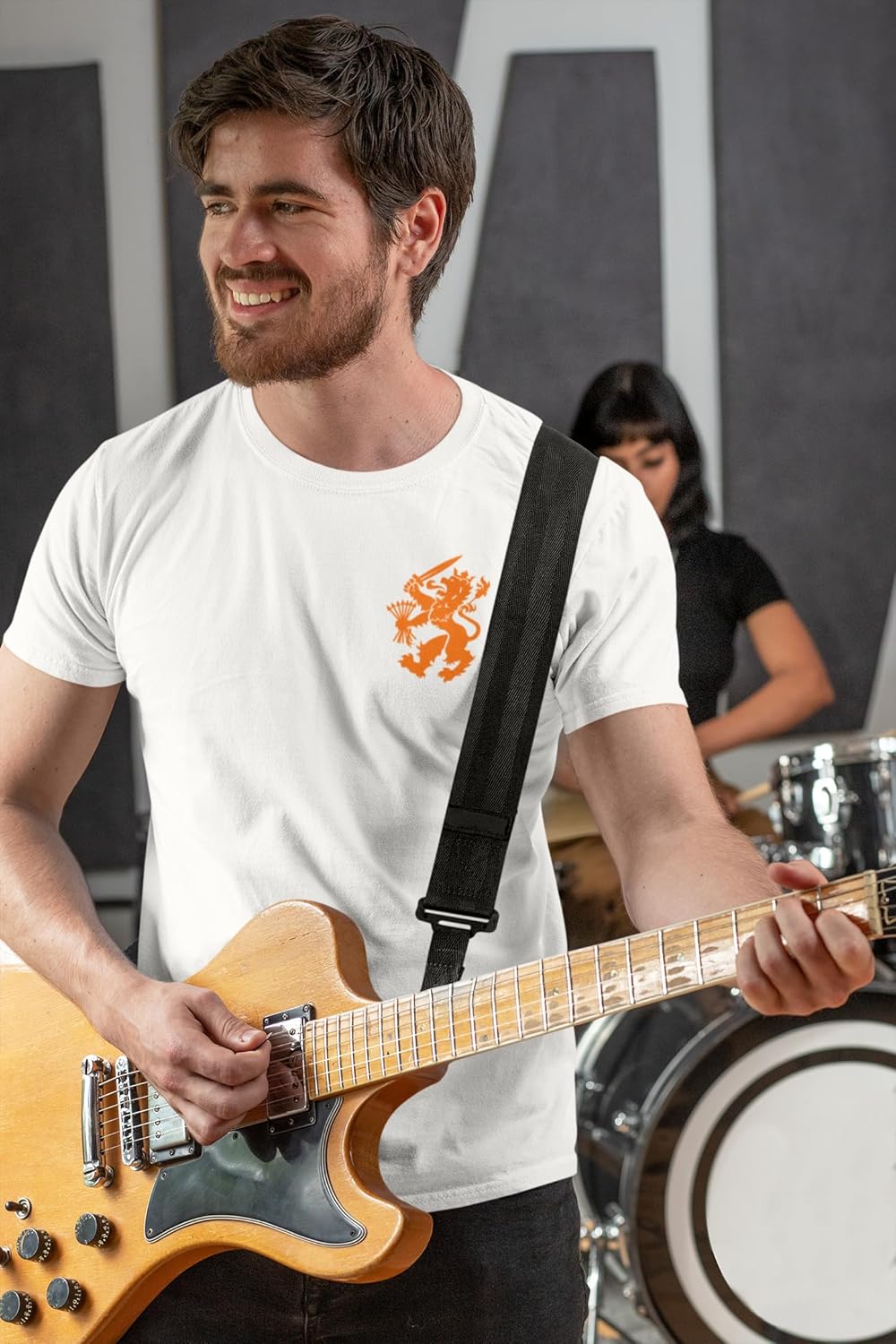 Pop Threads Dutch Soccer Retro National Team Holland Graphic Tee T-Shirt for Men - Image 6