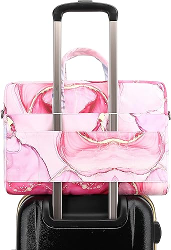 Miniatura 3 de Ezrelia Bolsa de hombro para laptop de 15-15.6 pulgadas, para MacBook Pro 16, HP Lenovo Dell 14 pulgadas impermeable bolsa de mensajero funda