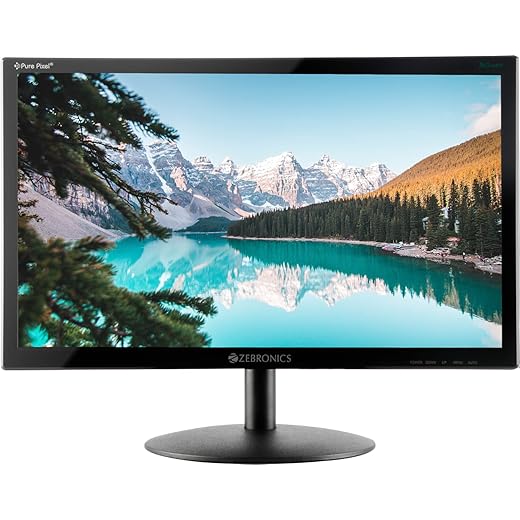 ZEBRONICS Zeb-V19Hd Monitor 18.5 Inch