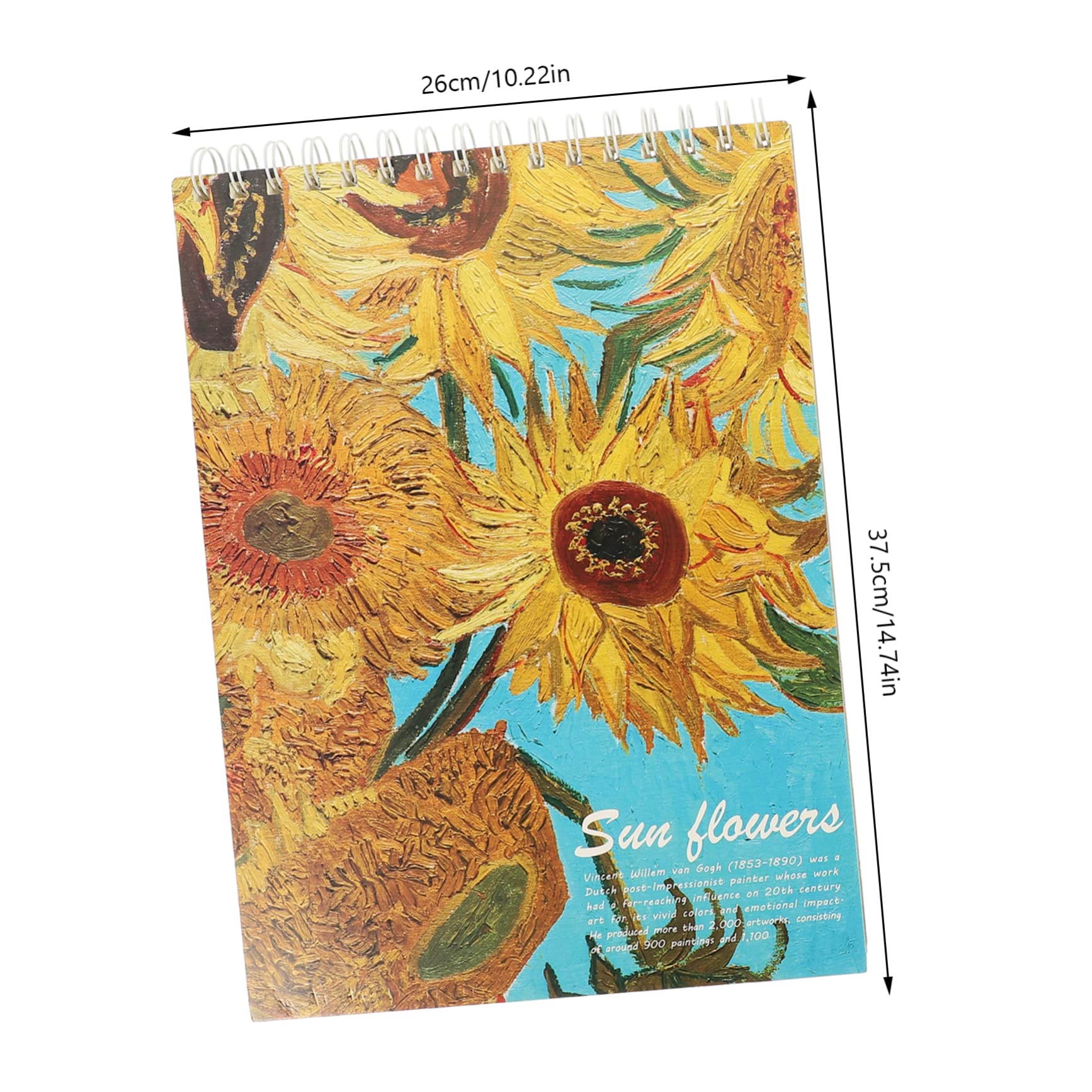 NUOBESTY Carnet à Dessin Papier Aquarelle 8k A4, Lot de 2 pour Étudiants
