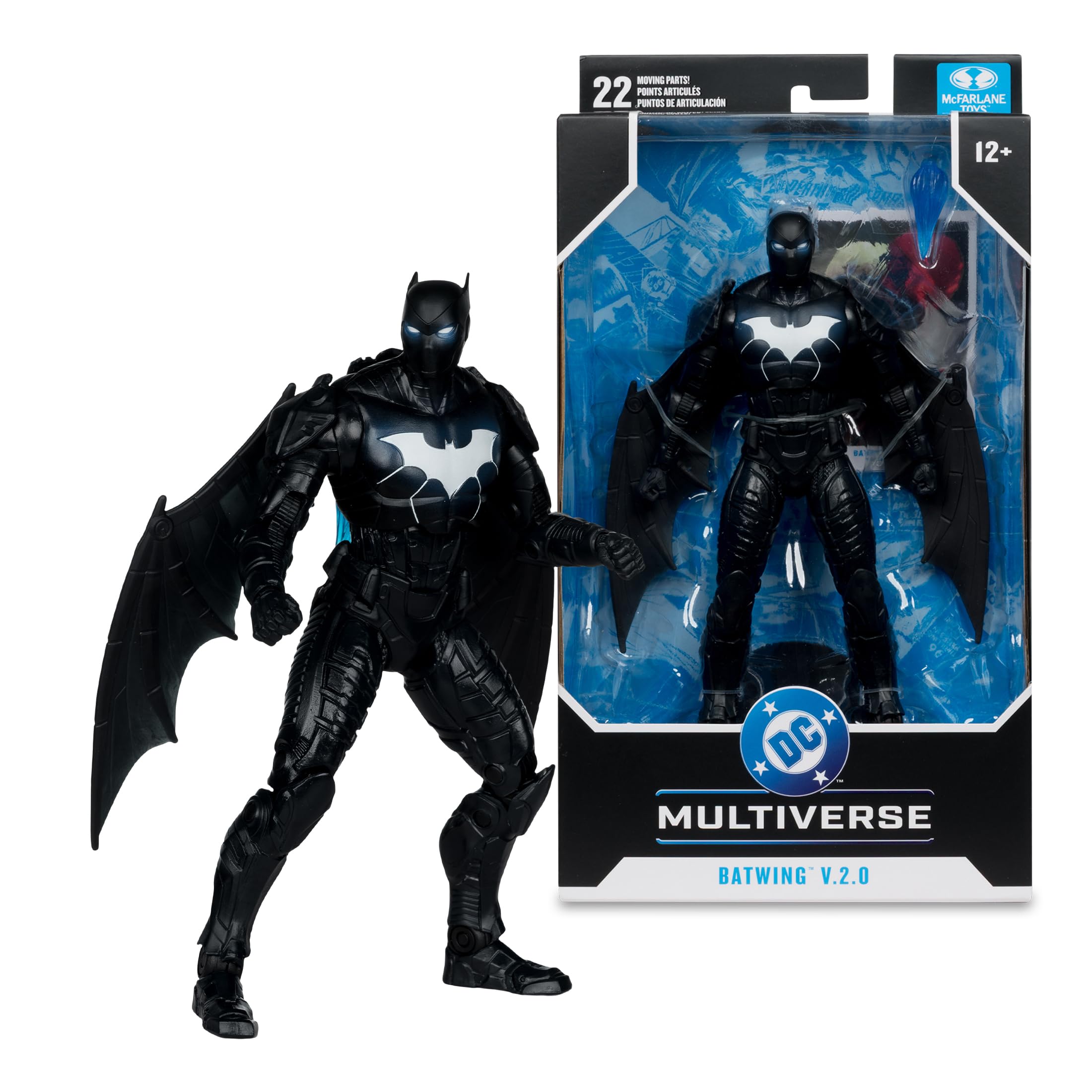 McFarlane Toys - DC Multiverse Batwing V.2.0 (The New 52) 7 pollici Action Figure