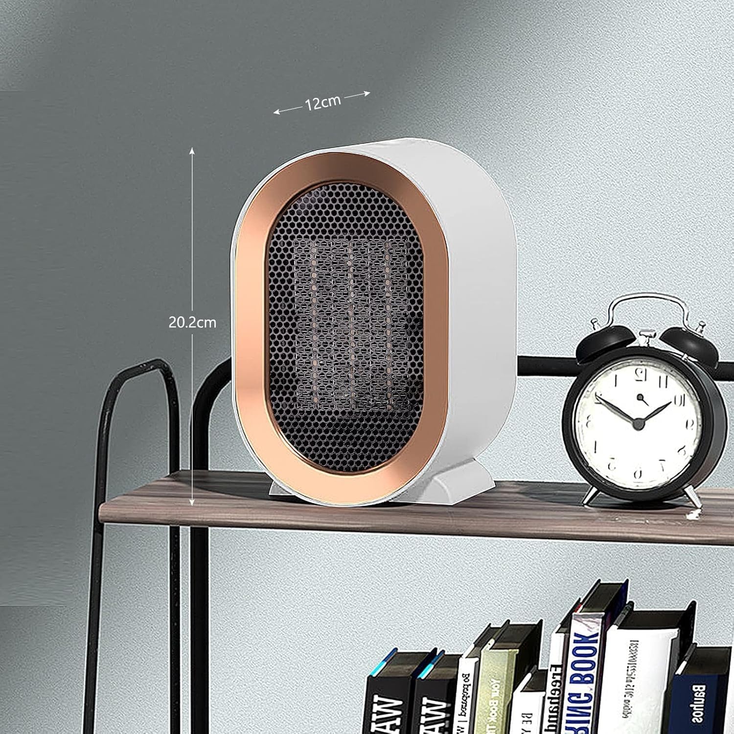 Calentadores Bajo Consumo Pequeños 220V 1200W, Calefactor Ceramico Para Dormitorio, Sala de Estar y Oficina