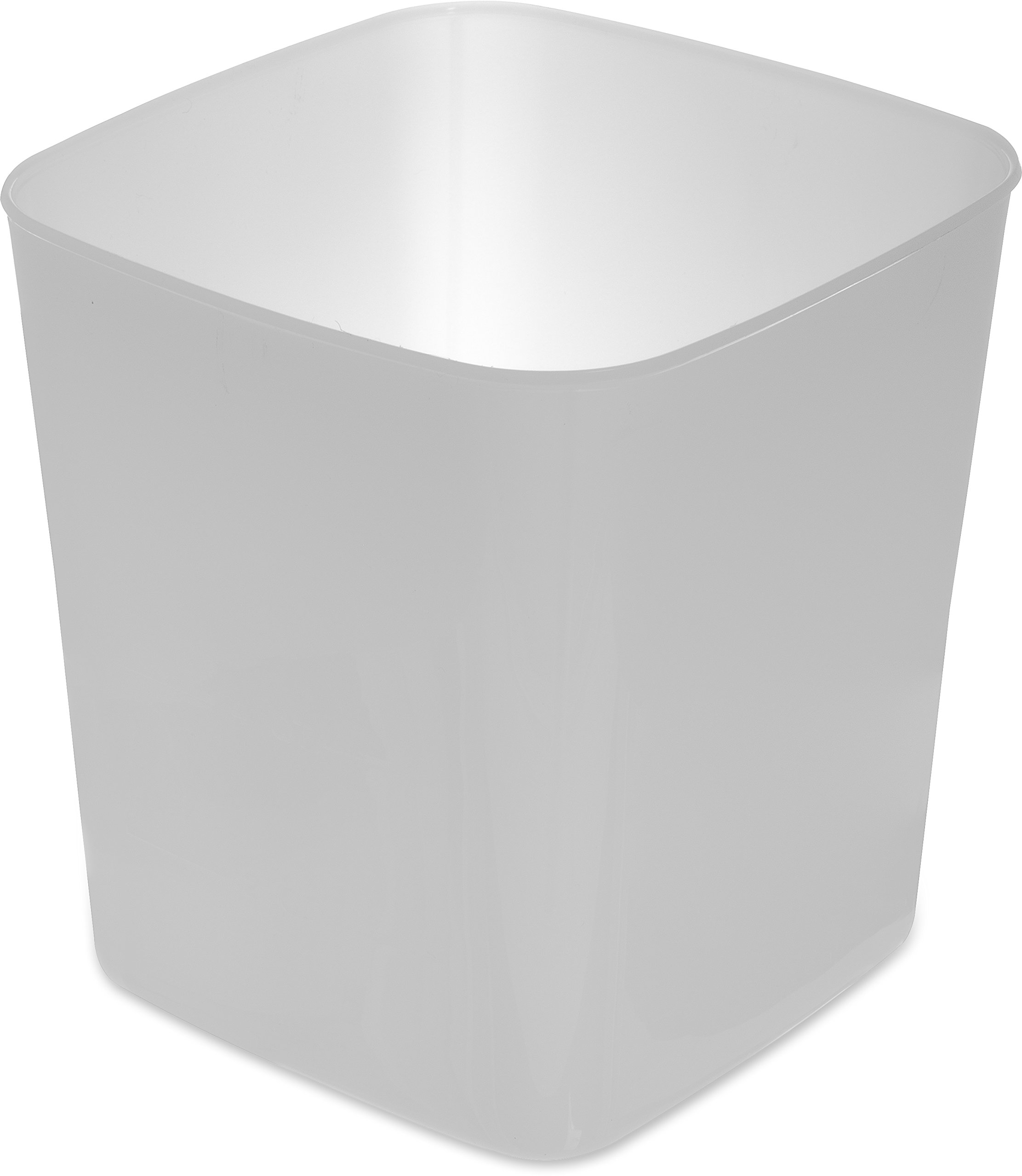 Carlisle FoodService Products Storplus Square Food Storage Container with Stackable Design for Kitchens, Restaurants, Catering, Plastic, 8 Quarts,