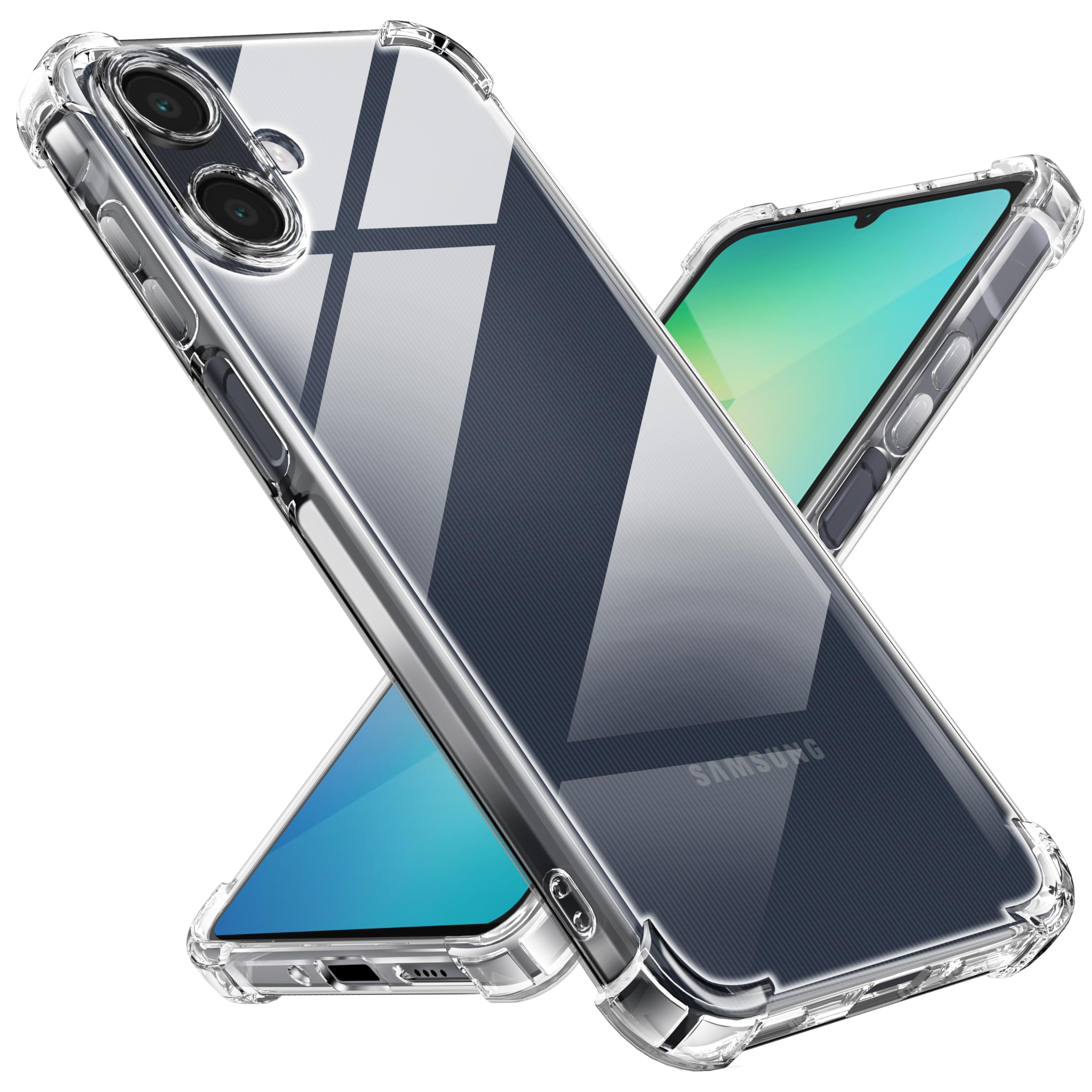 Lustree Transparent Case for Samsung Galaxy M17e - Image 1
