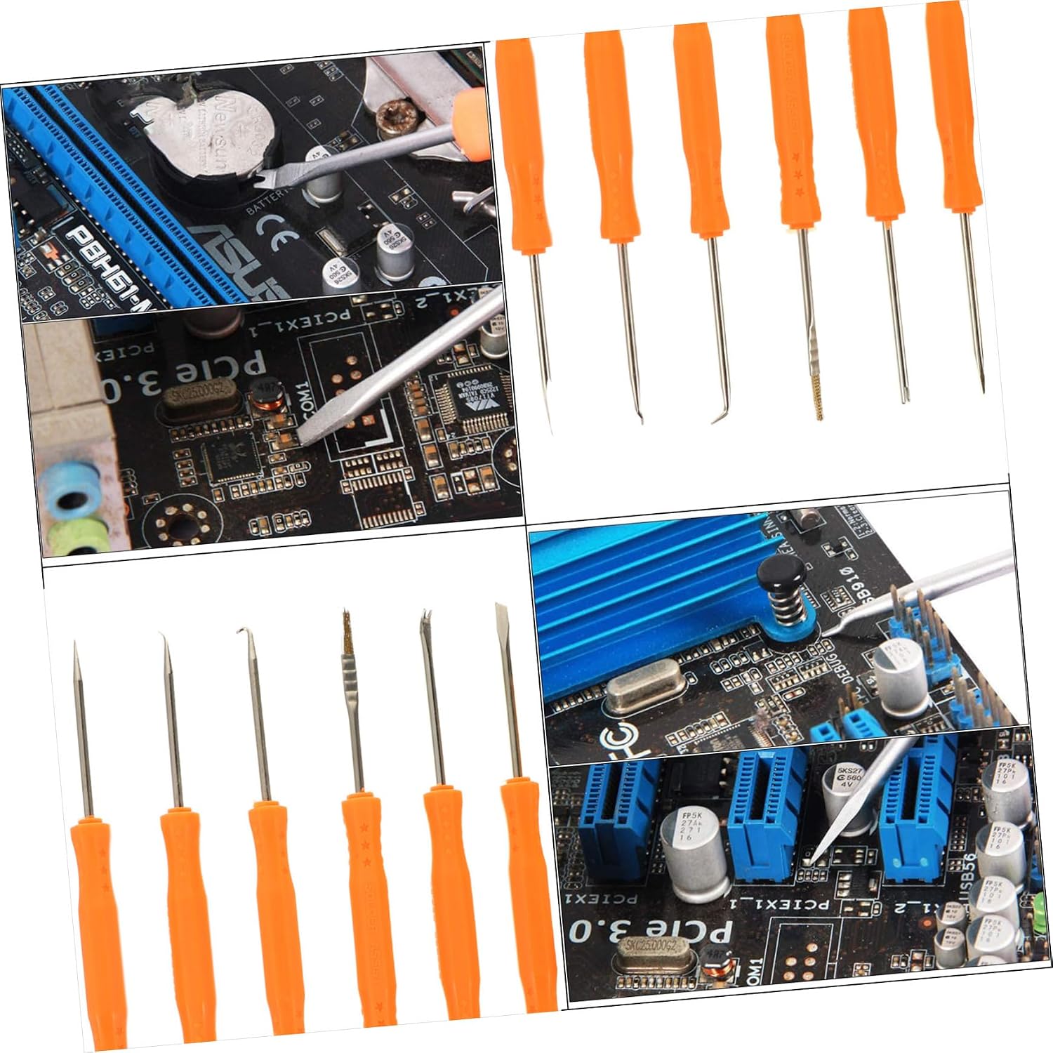 18pcs Soldering Assist Tools with Double-sided Desoldering Wick for Electronics Pcb Maintenance and Component Removal Versatile Soldering Kit