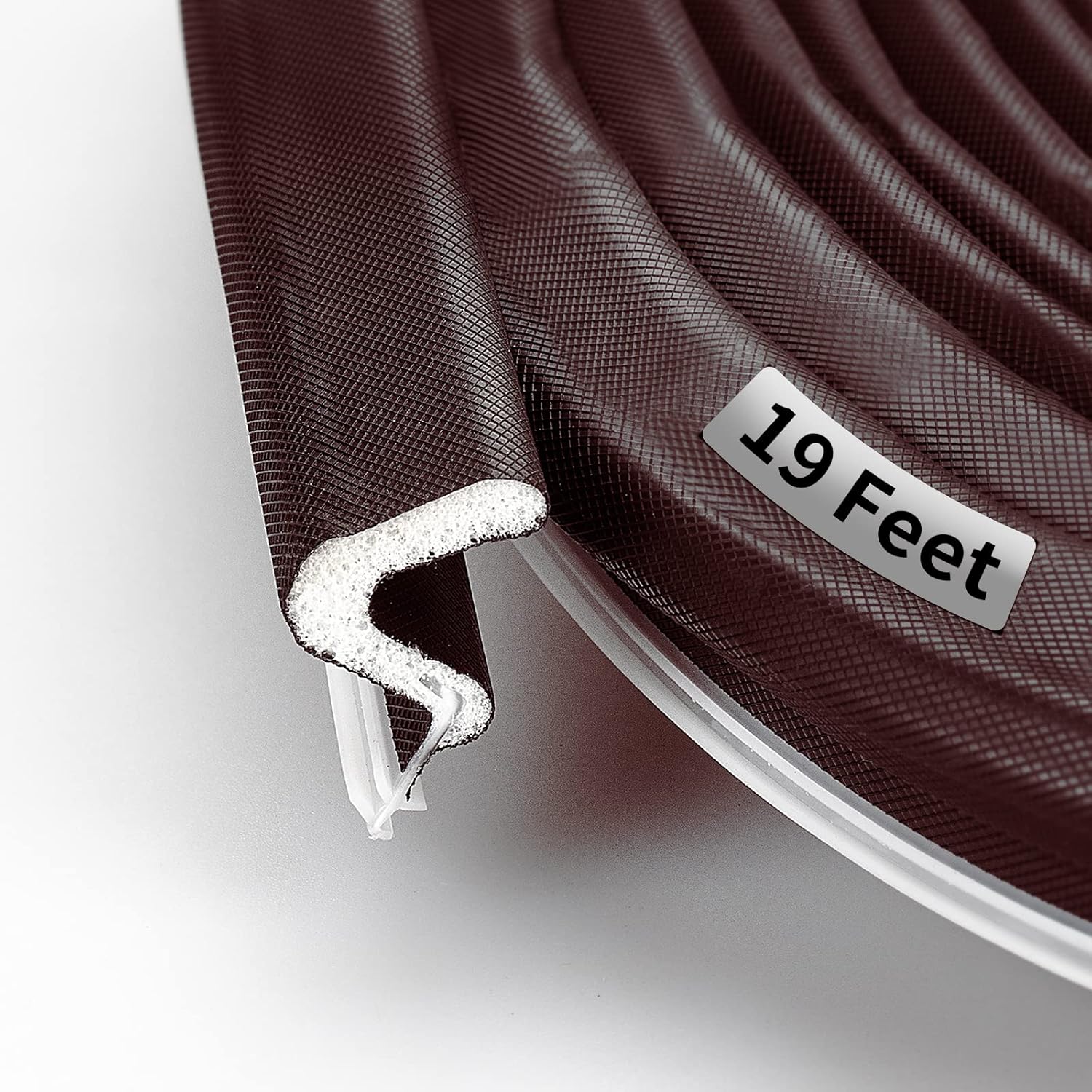 Weather Stripping Seal Strip for DoorsWindows Q Foam, Card Slot Installation Seals