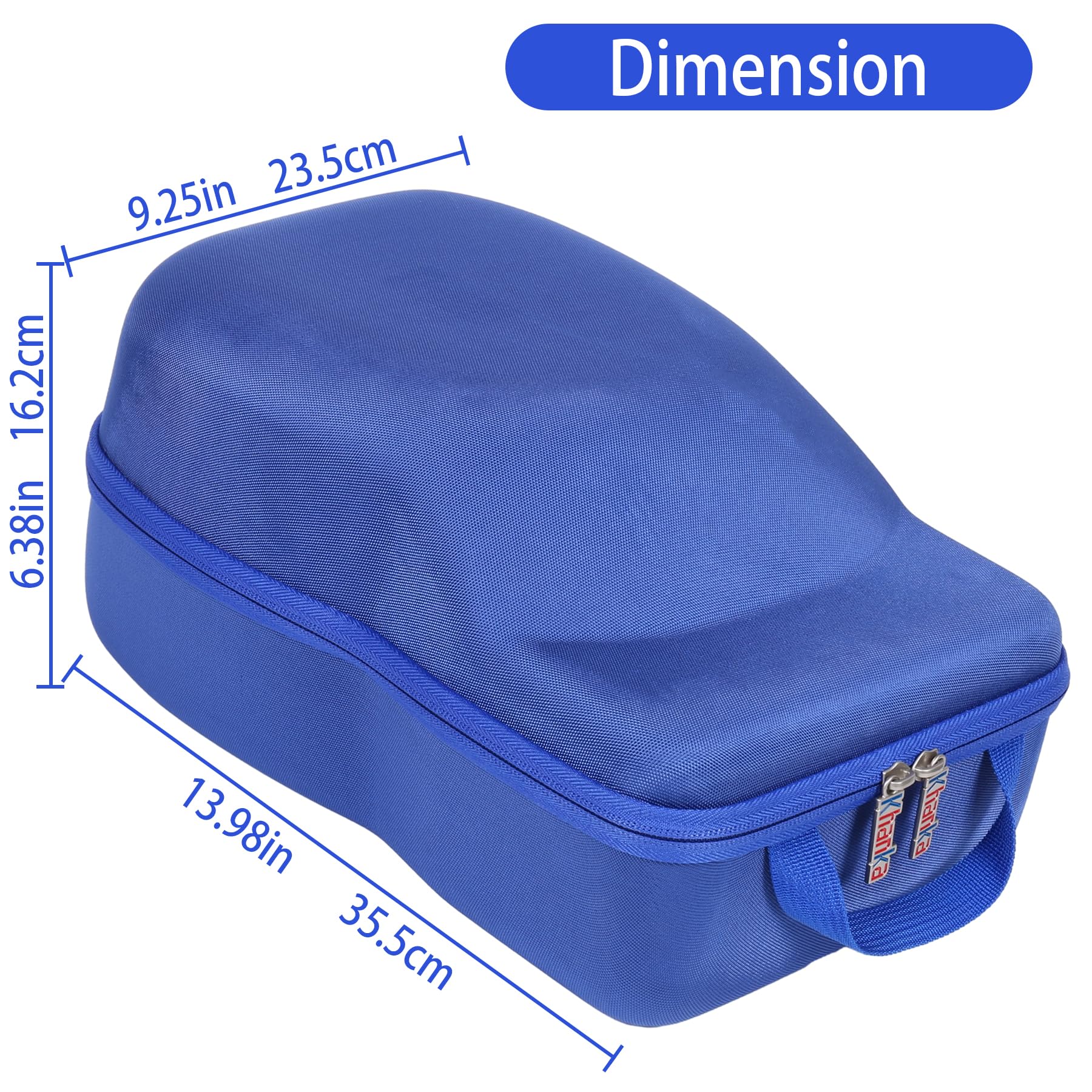 khanka Bolsa de Transporte rígida Compatible con Gorras de béisbol. Este Organizador Puede Proteger hasta 8 Sombreros