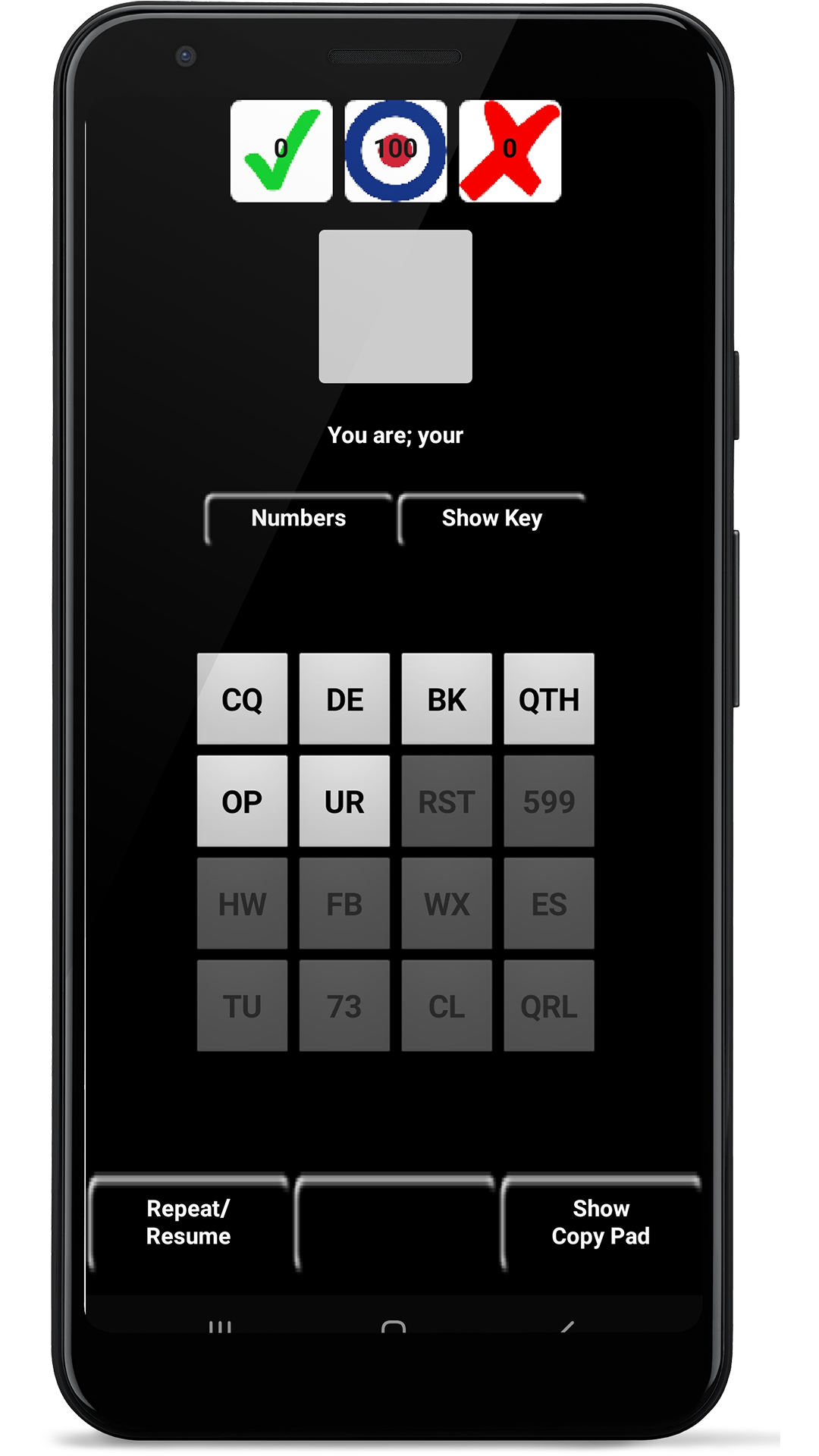 30 WPM amateur ham radio CW Morse code trainer-Amazonアプリストアのアプリ