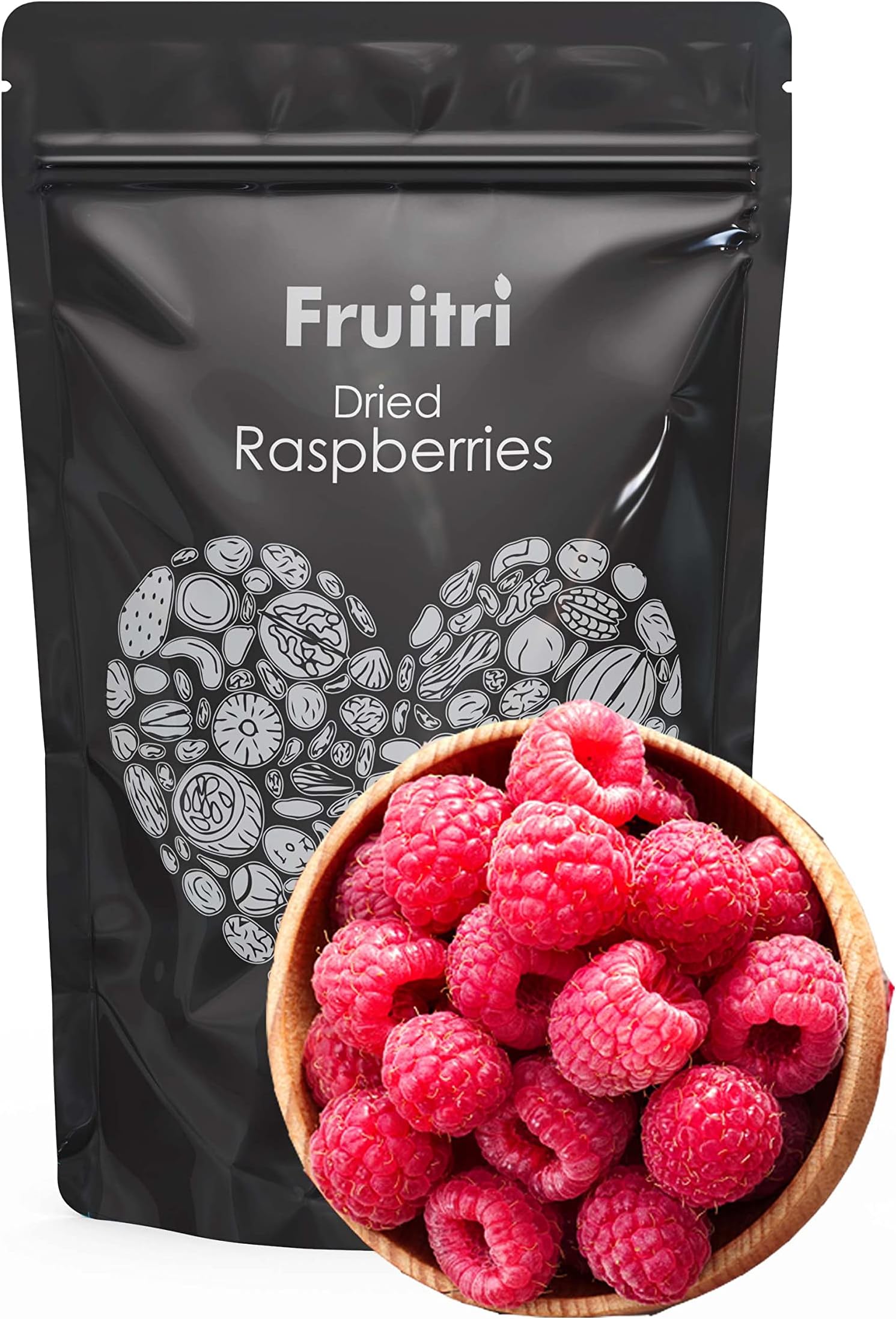 Fruitri Dried Whole Raspberries 250 grams