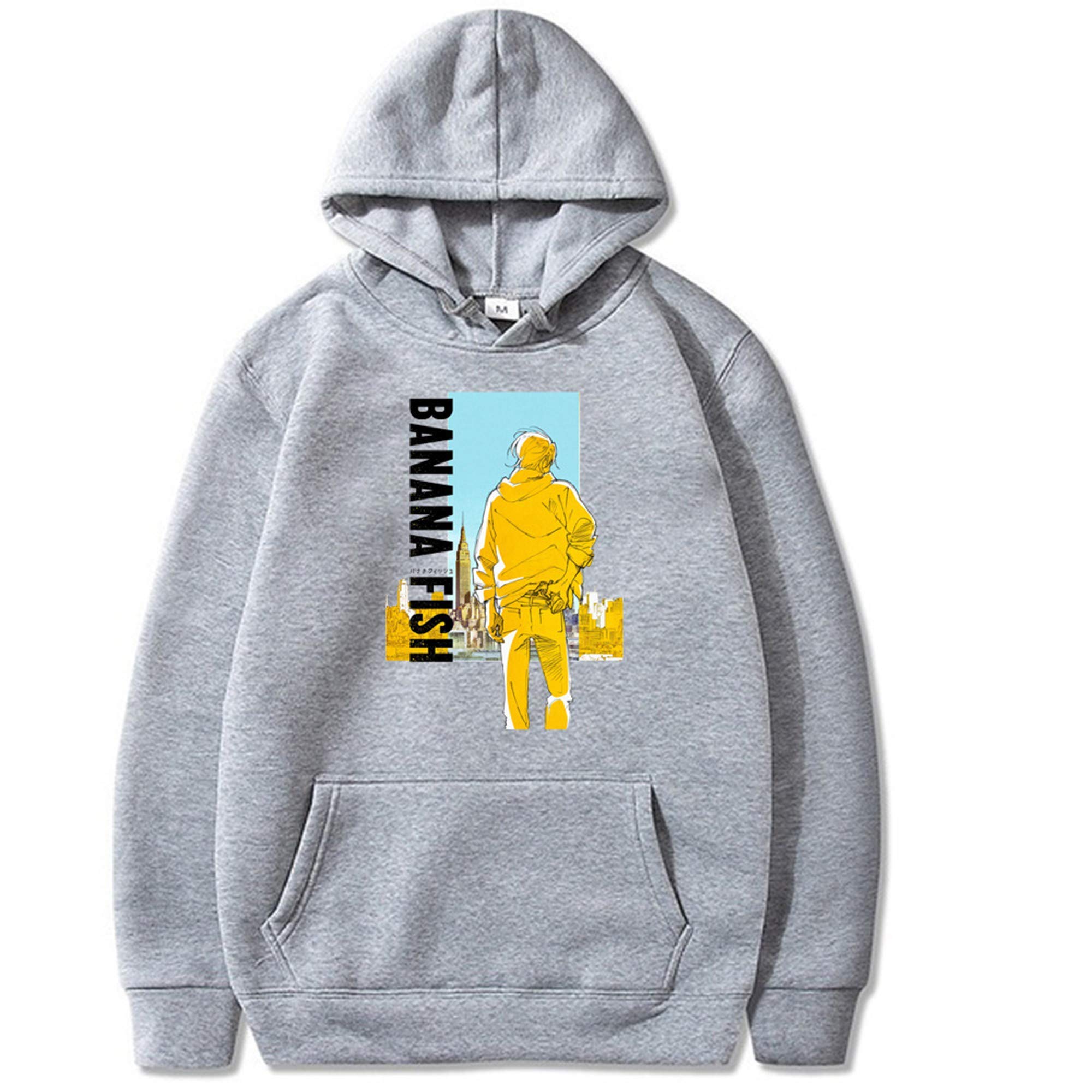 2021 The Latest Banana Fish Hoodie Unisex Anime Banana Fish Ash Lynx Eiji  Pullover Hoodie Jacket Hip Hop Long Sleeve Hooded Streetwear Sweatshirt