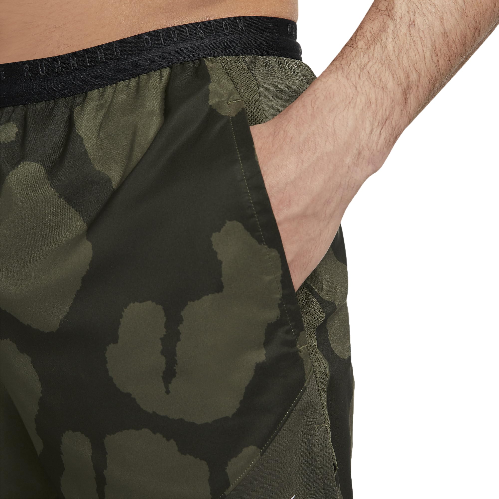 Nike Dri-FIT Stride Run Division - Pantalones cortos de correr 2 en 1 para hombre