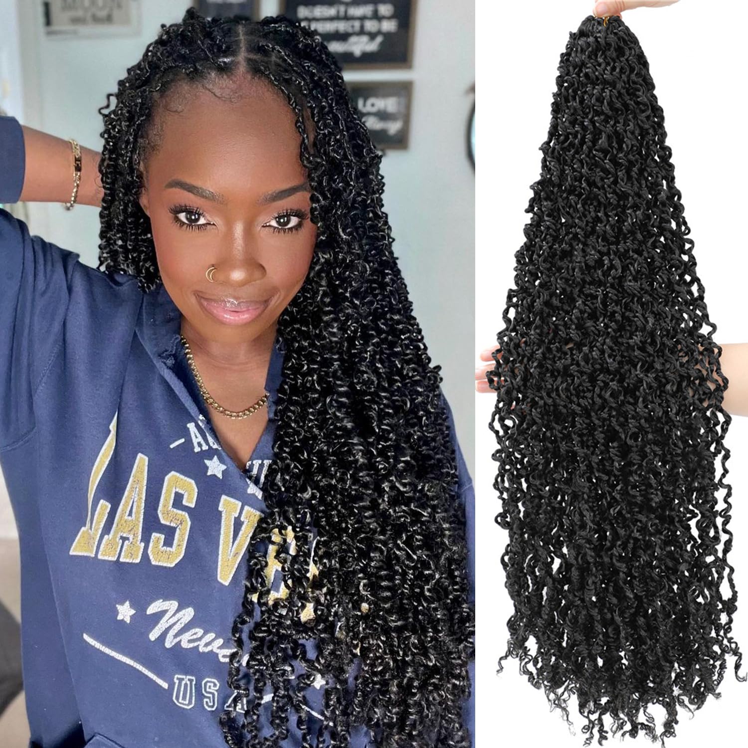 Amazon.com : Boho Majesty Twist Crochet Hair 26