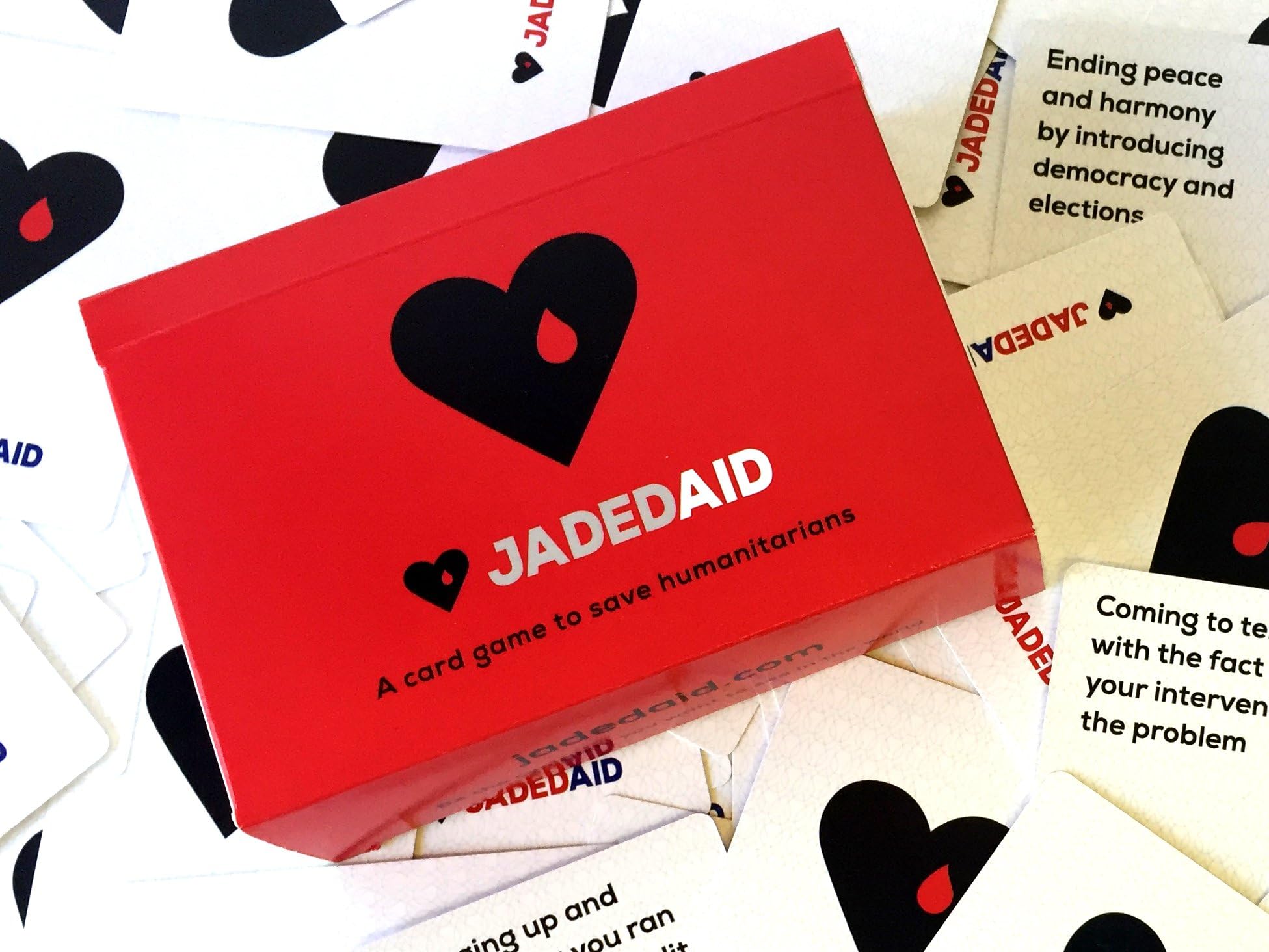 JadedAid: A Card Game to Save Humanitarians