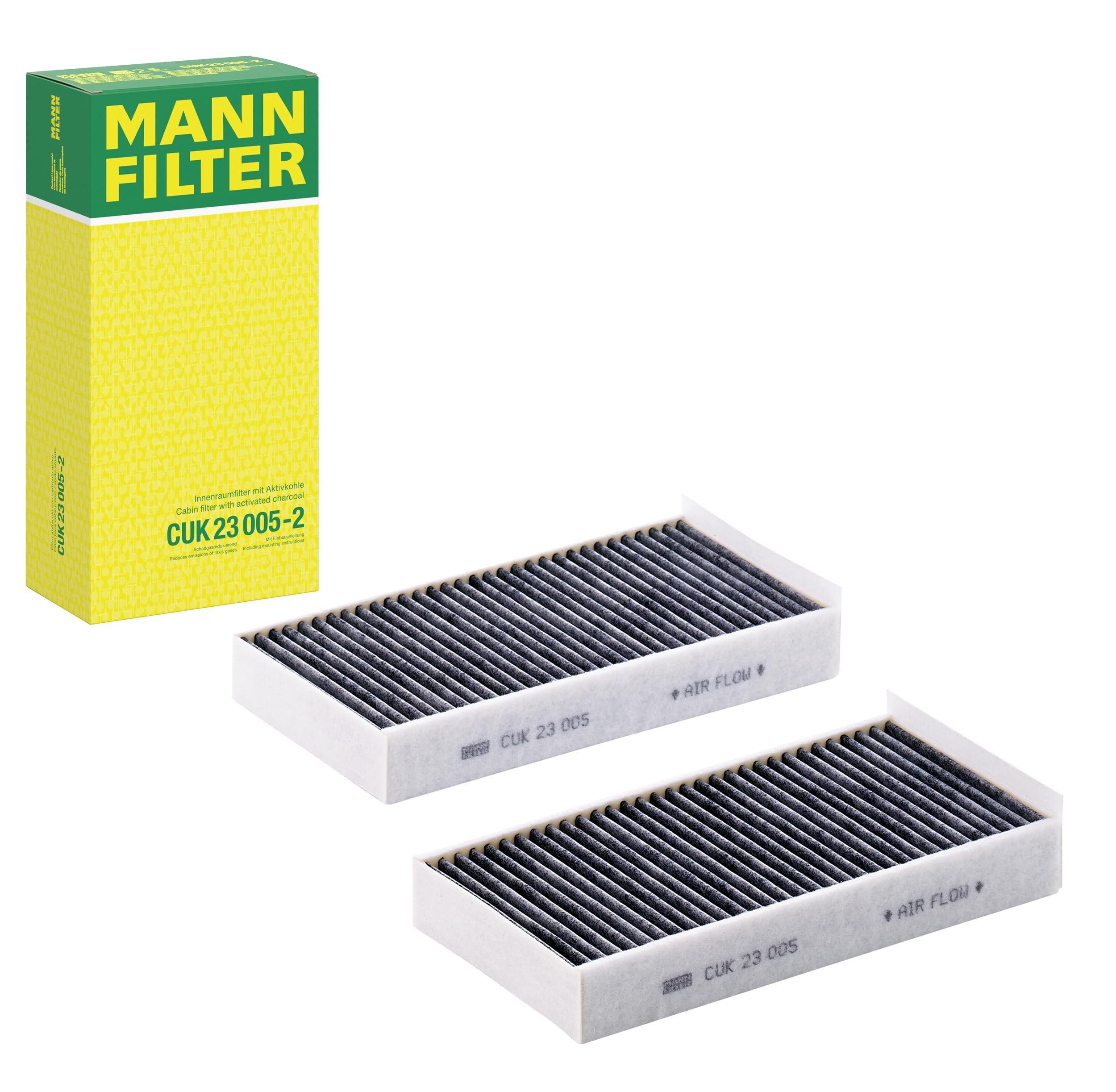 Cabin filter Activated Carbon Filter CUK 23 005-2 MANN-FILTER for BMW MINI