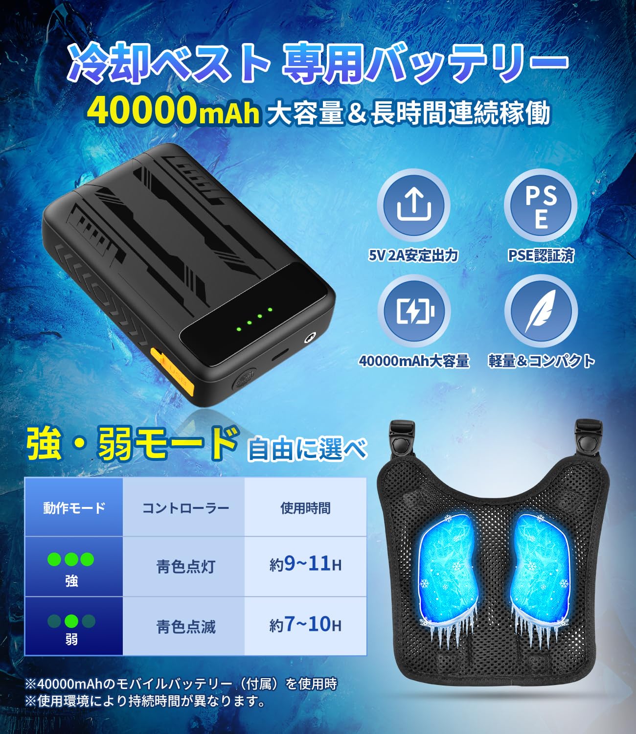 ペルチェベスト 冷却プレート付き 40000mAh Amazon.co.jp: ペルチェ 