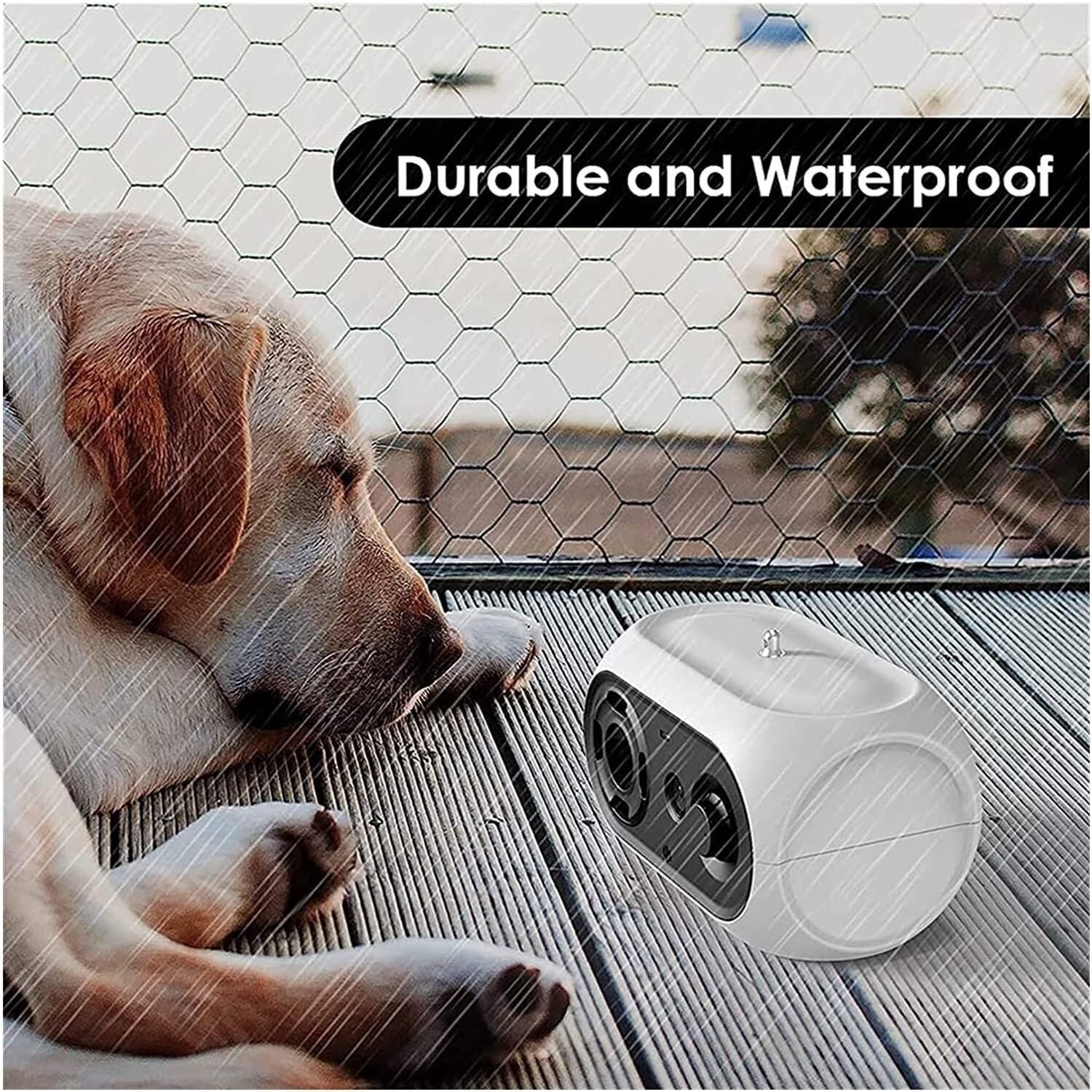 Dispositivo ultrasónico for adiestramiento canino, Control de ladridos for Perros pequeños, medianos y Grandes, disuasorio, con Alcance hasta 15 Metros, Seguro for Humanos