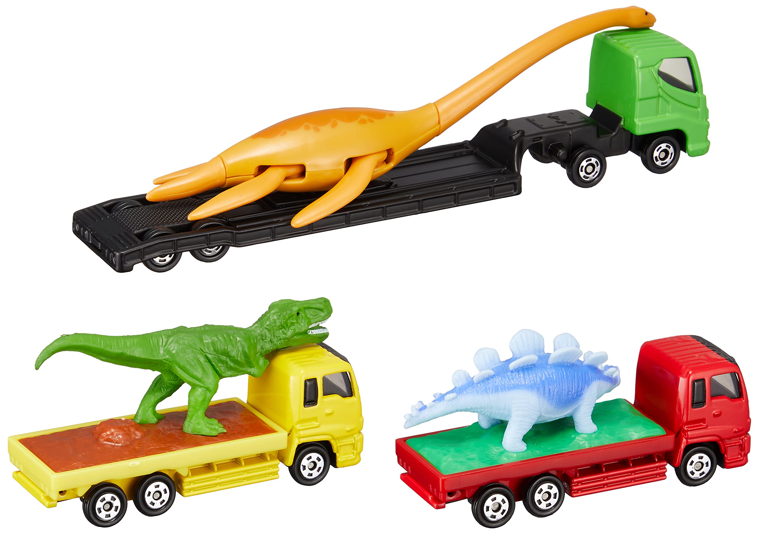 Amazon | タカラトミー トミカ はこんであそぼう! 恐竜運搬車セット