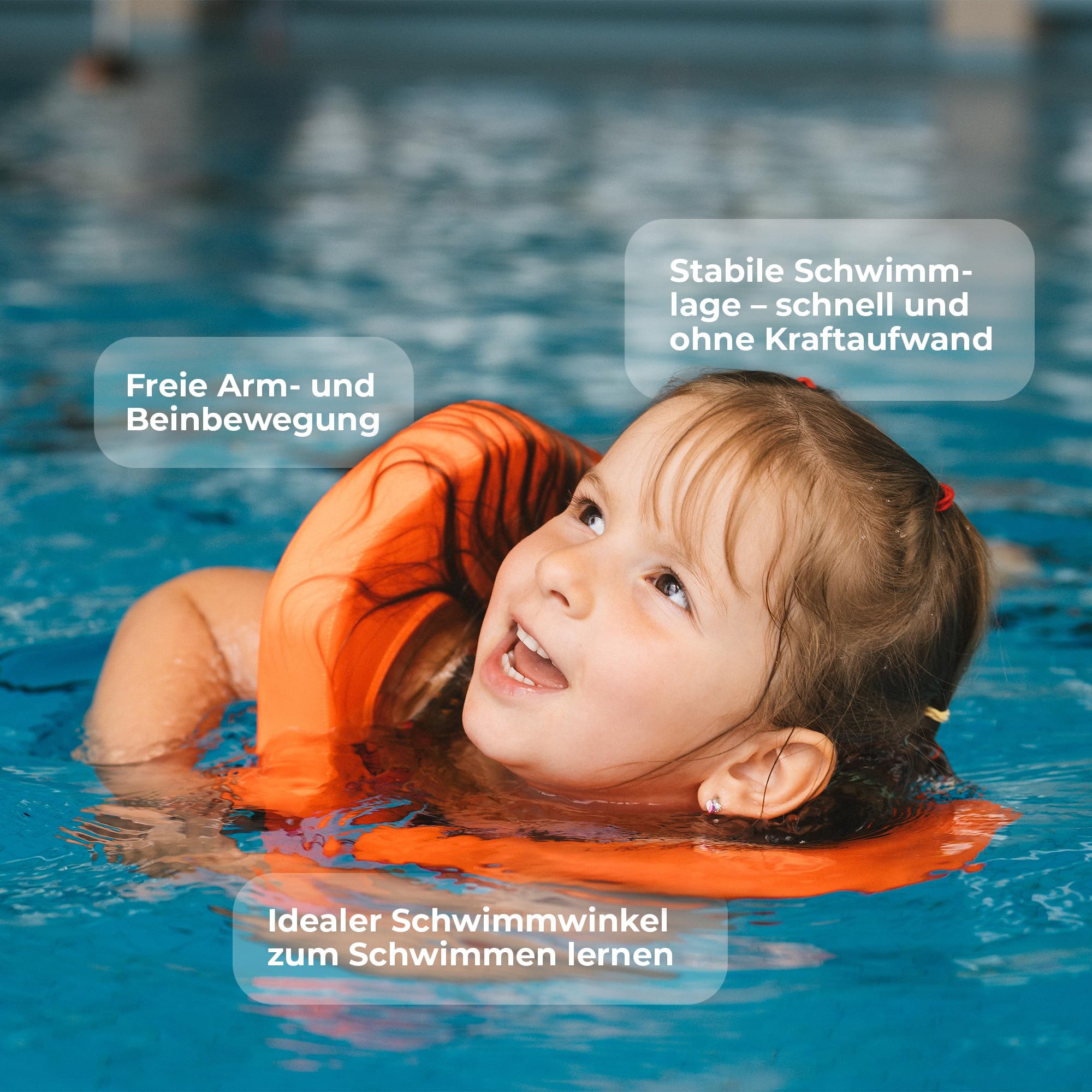 Flipper SwimSafe 1400 Schwimmweste für Kinder 11-30 kg mit Schaumkern