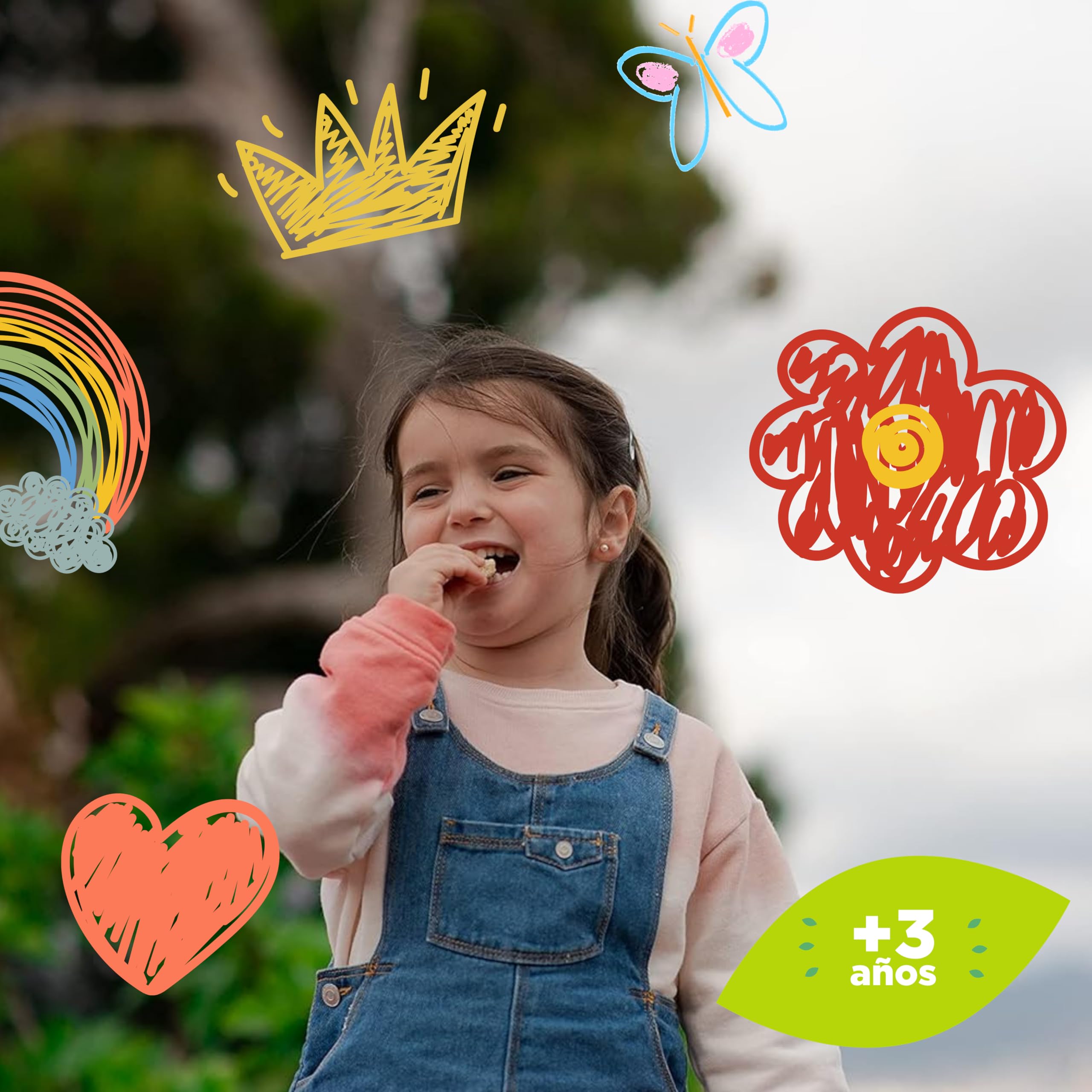 Hero - Tortitas de Arroz, Manzana y Canela, Sin Sal Añadida, Sin Aditivos, Sin Aceite de Palma, Sin Gluten, Snack Infantil Apto para Niños Desde los 36 Meses - Pack de 6 x 40 g