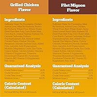 Vista 18 de PEDIGREE Choice Cuts in Gravy - Alimento húmedo en salsa para perros adultos, paquete de sabores surtidos, bolsas de 3.5oz, 24