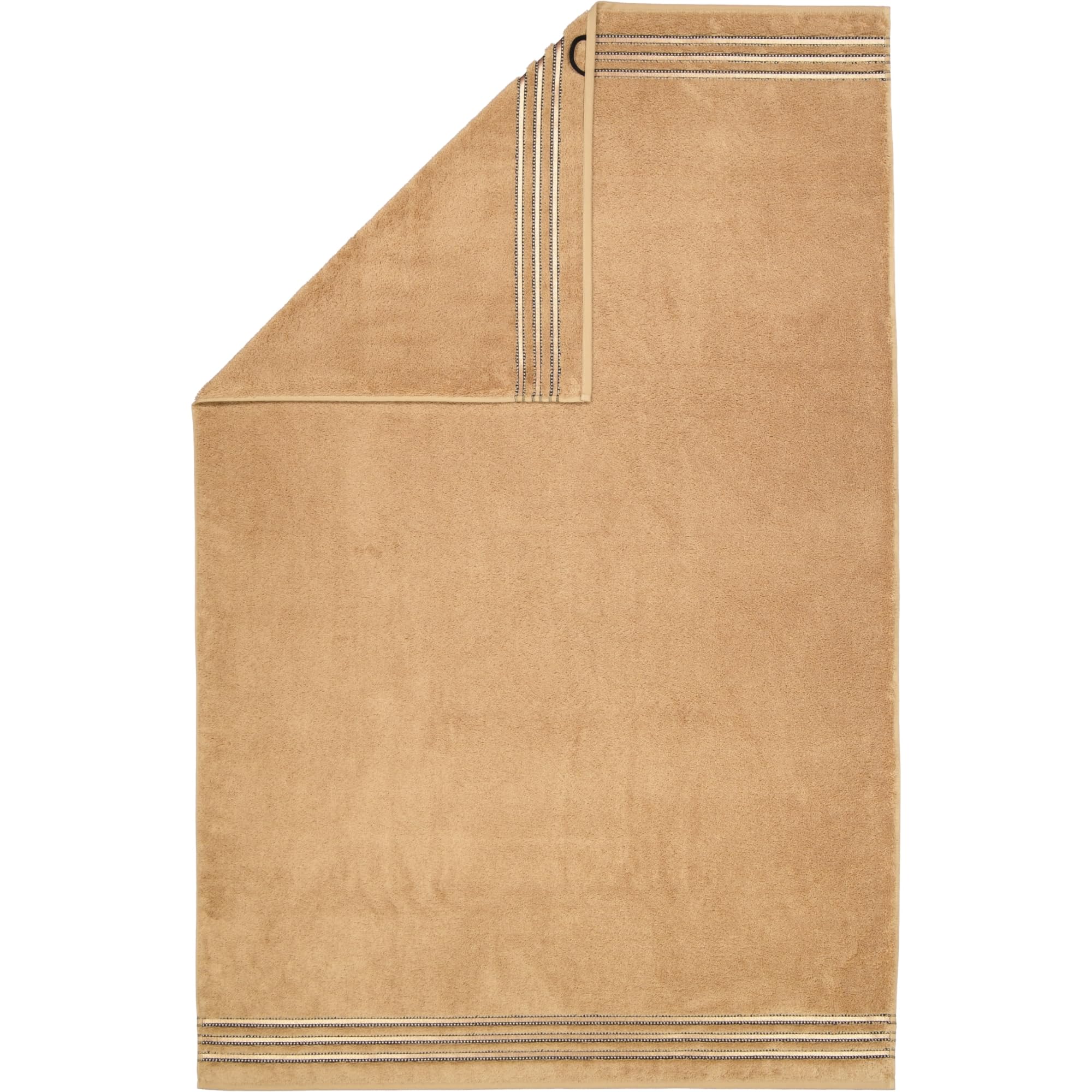 Vossen Badetuch Cult de Luxe Farbe Camel Größe 100x150cm