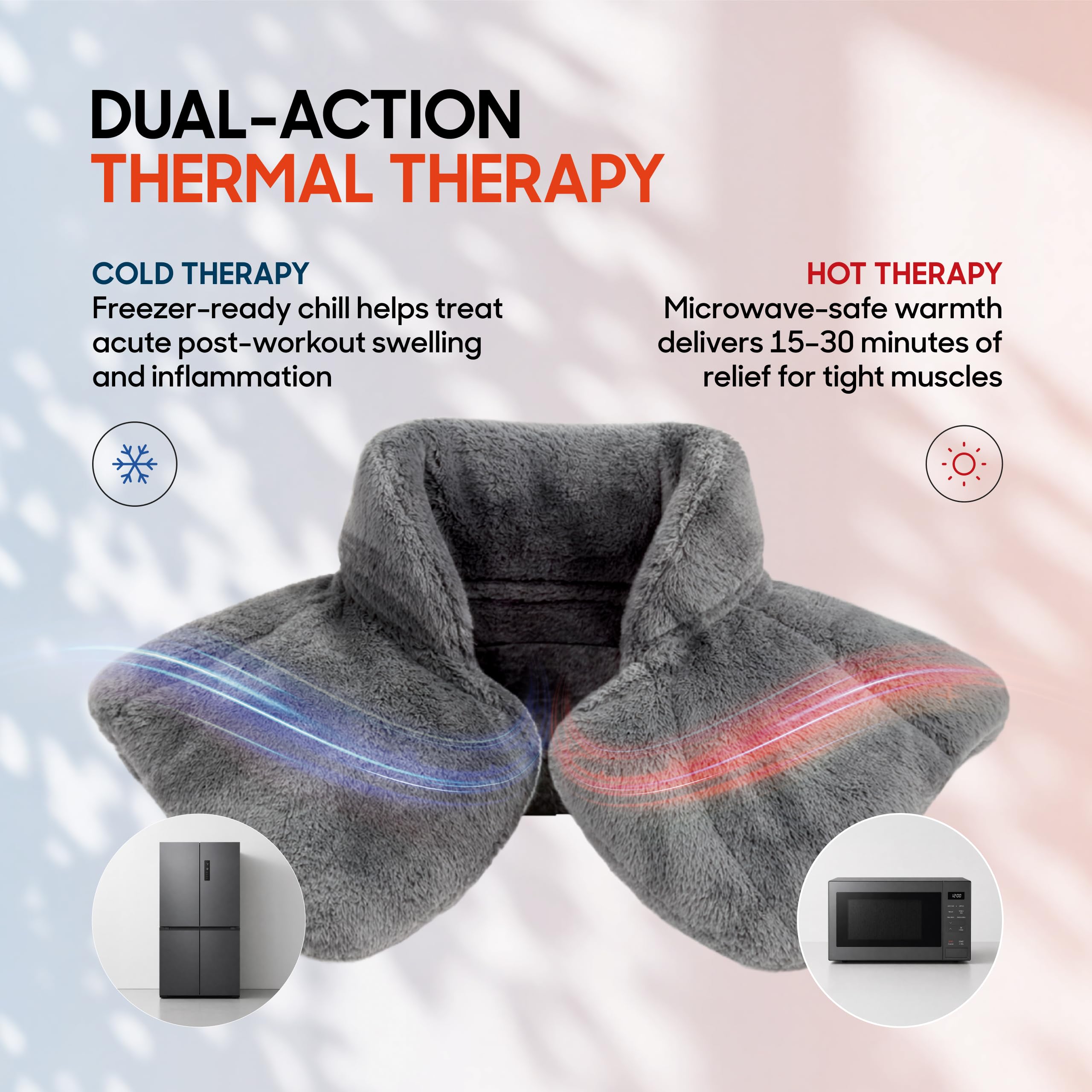 Heated Neck Wrap - Warm & Cooling Therapy -5