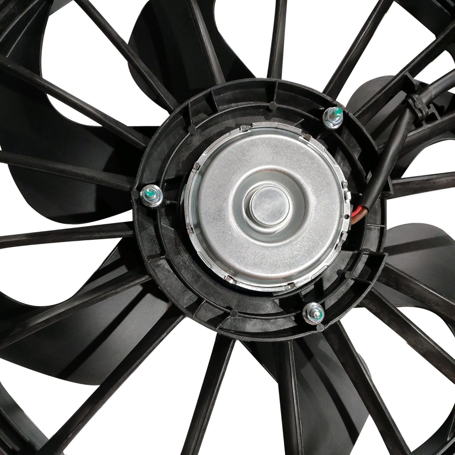 PartsFlow Engine Radiator Cooling Fan Assembly for 2008-2012 Jeep Liberty 3.7L V6 68033228AA 621-391