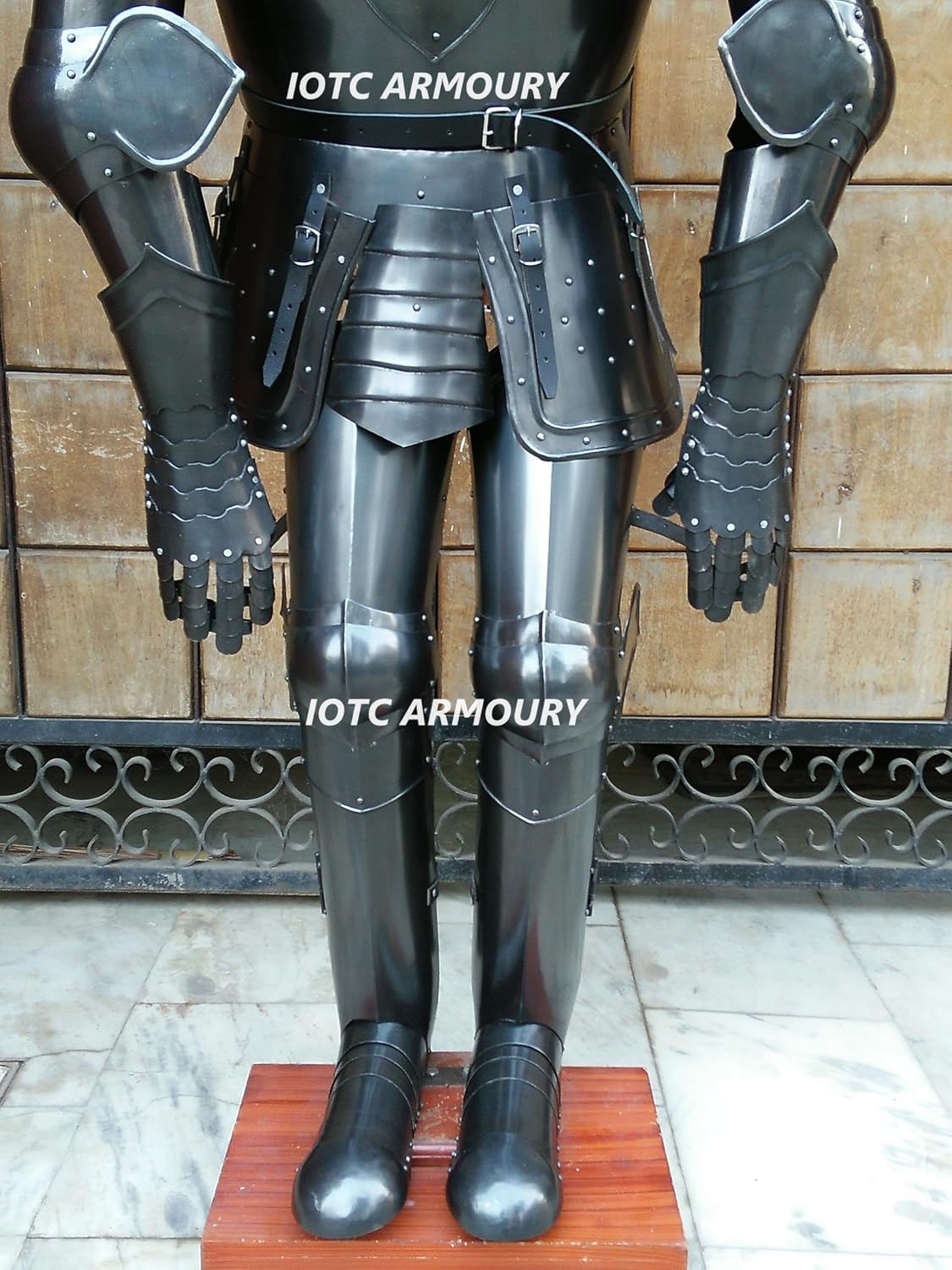 Medieval Knigt Full Suit Of Armor- Combat Closed Wearable For LARP SCA Renaissance Reenactment Body Armor Suit Costume