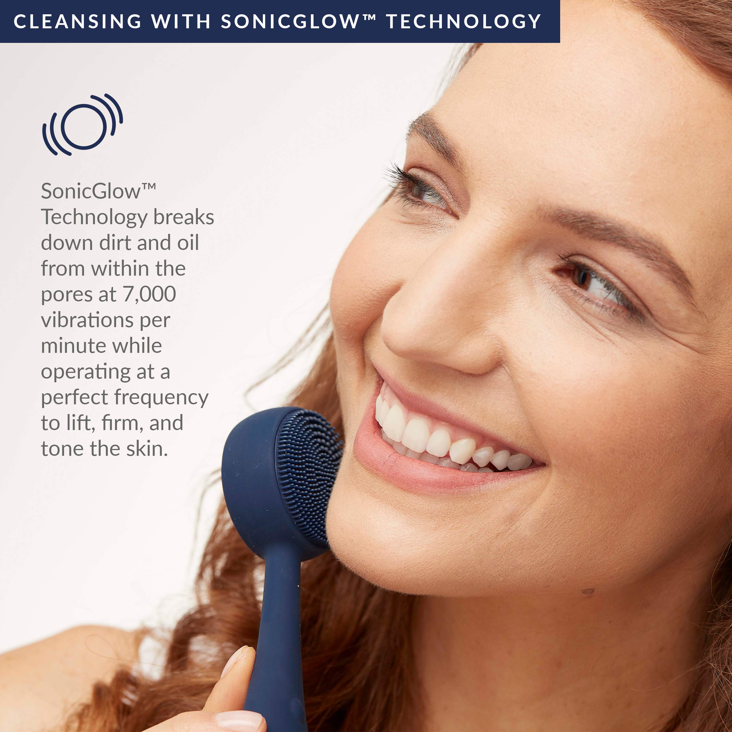 Buy PMD Beauty Clean Smart Facial Cleansing Device with Silicone Brush & AntiAging Massager