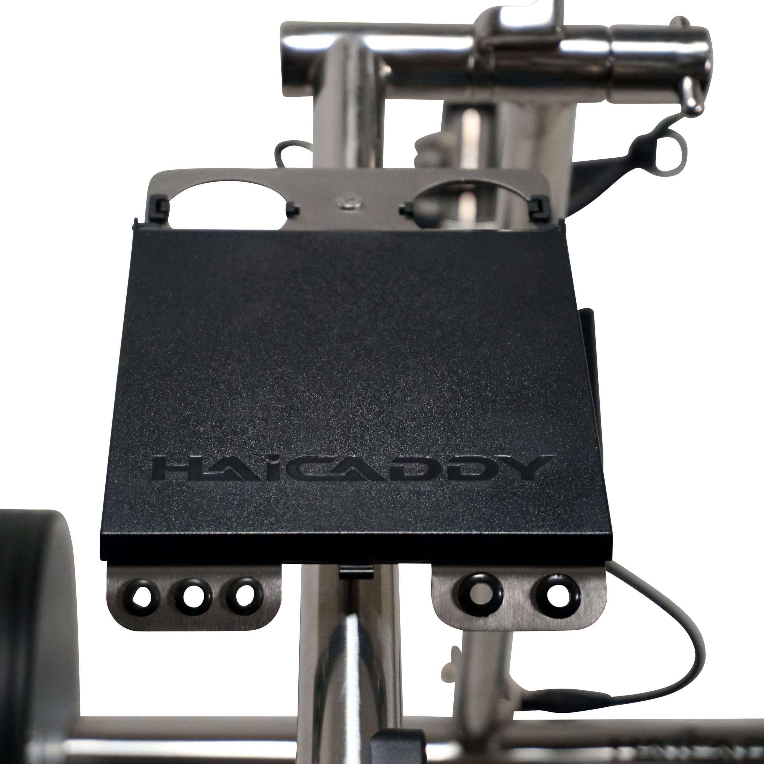 tour made Haicaddy HC5 Edelstahl I Golftrolley Elektrisch I kleinstes Packmaß I Lithiumakku 27-36 Loch I Bergabfahrbremse & viel Zubehör I Deutsche Markenqualität