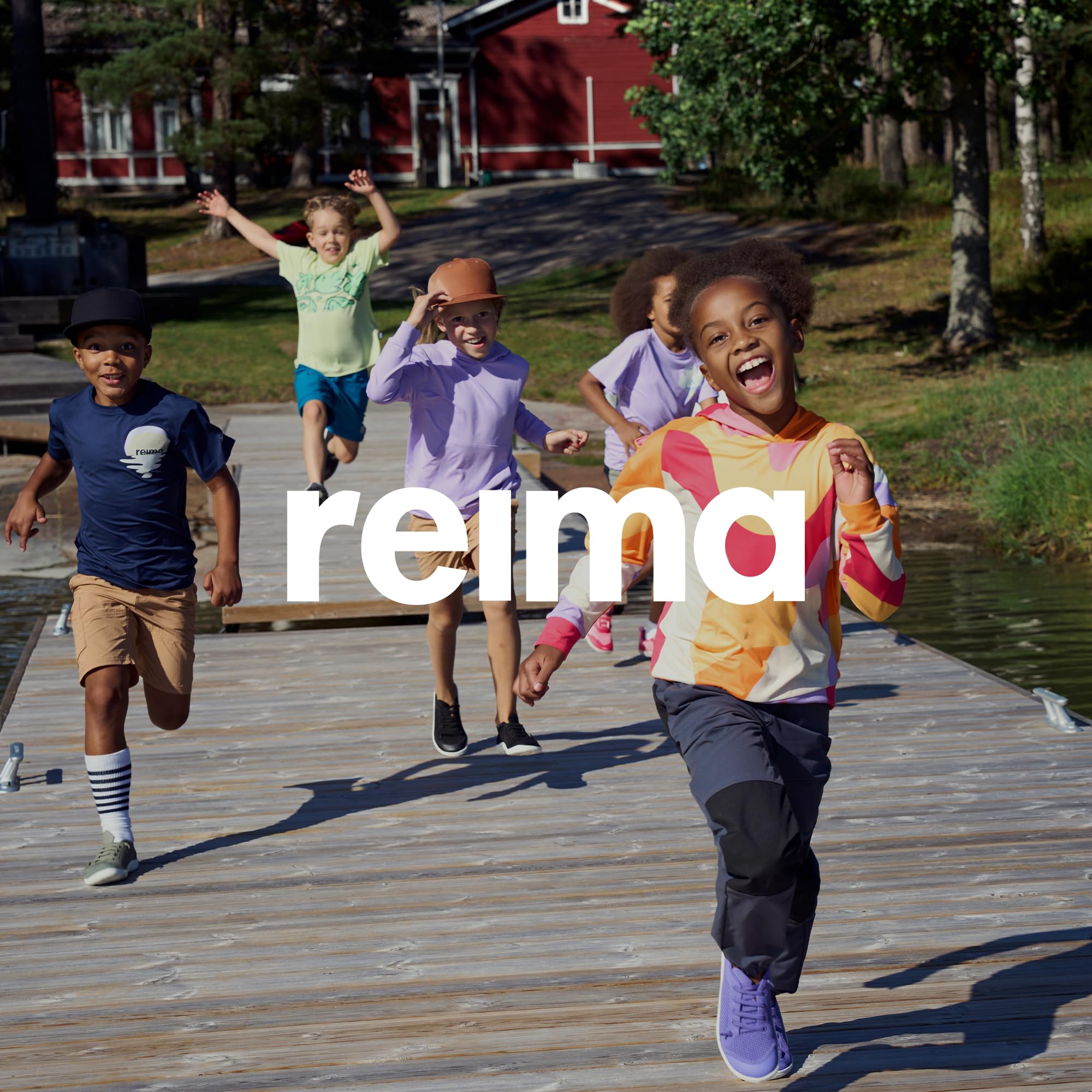 Reima Lean Wasserschuhe für Kinder - Leichte, atmungsaktive, Flexible, rutschfeste Aquaschuhe für Kinder - UV50-Schutz, maschinenwaschbar, umweltfreundliches Design - Black, 36