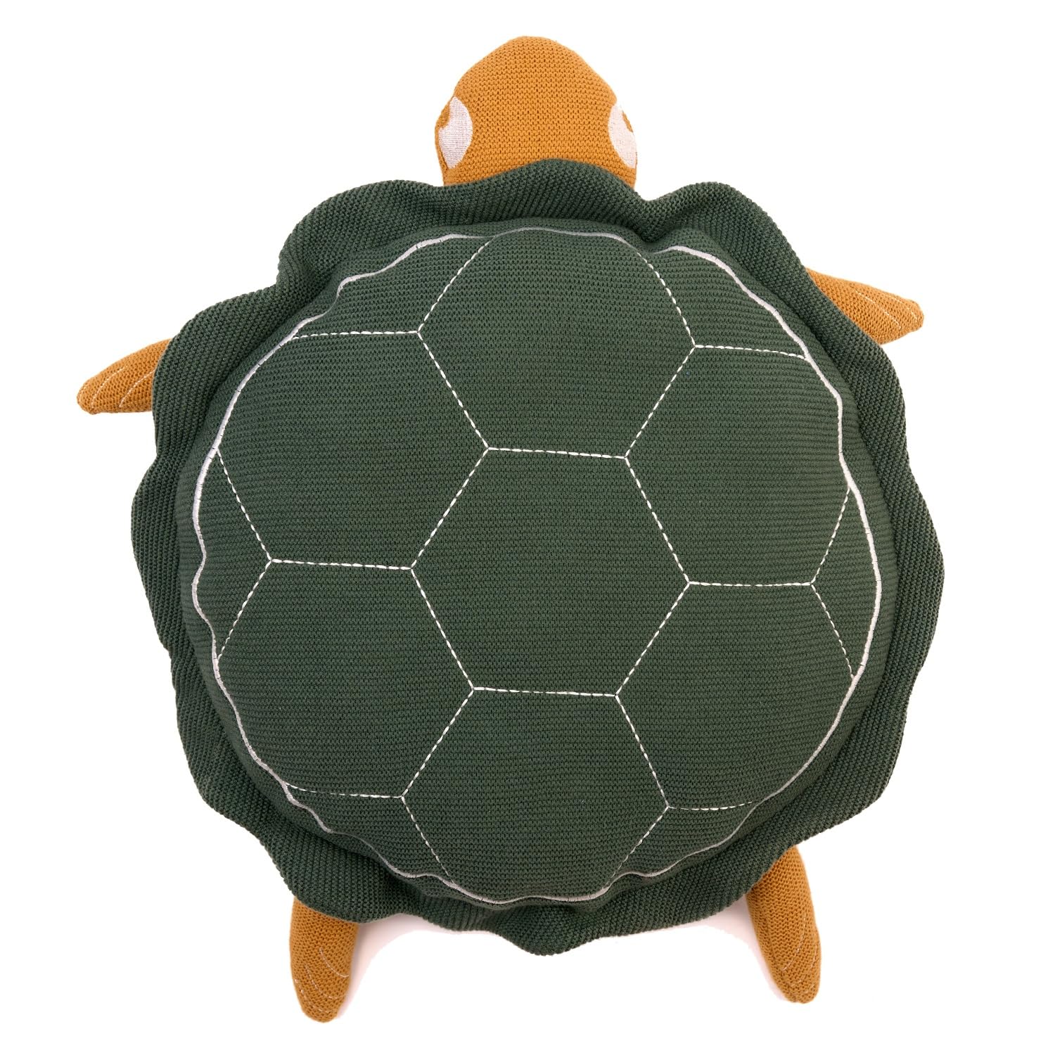 Hugo Frosch Öko-Wärmflasche Kinder 0,8l – Made in Germany – mit weichem Kuschelkissen in Schildkrötenform aus kbA-Baumwolle – formstabile & geruchsneutrale Bettflasche