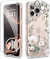 Vista 33 de GVIEWIN - Funda para iPhone 11 con protector de pantalla + protector de lente de cámara, cubierta protectora transparente suave de poliuretano