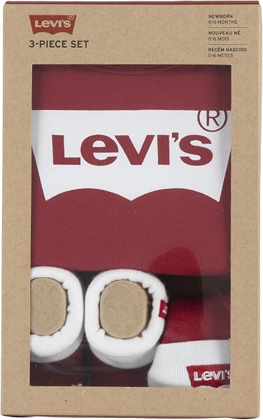 Levi's Kids Lhn Body Chapeau et chaussons pour bébé - 3