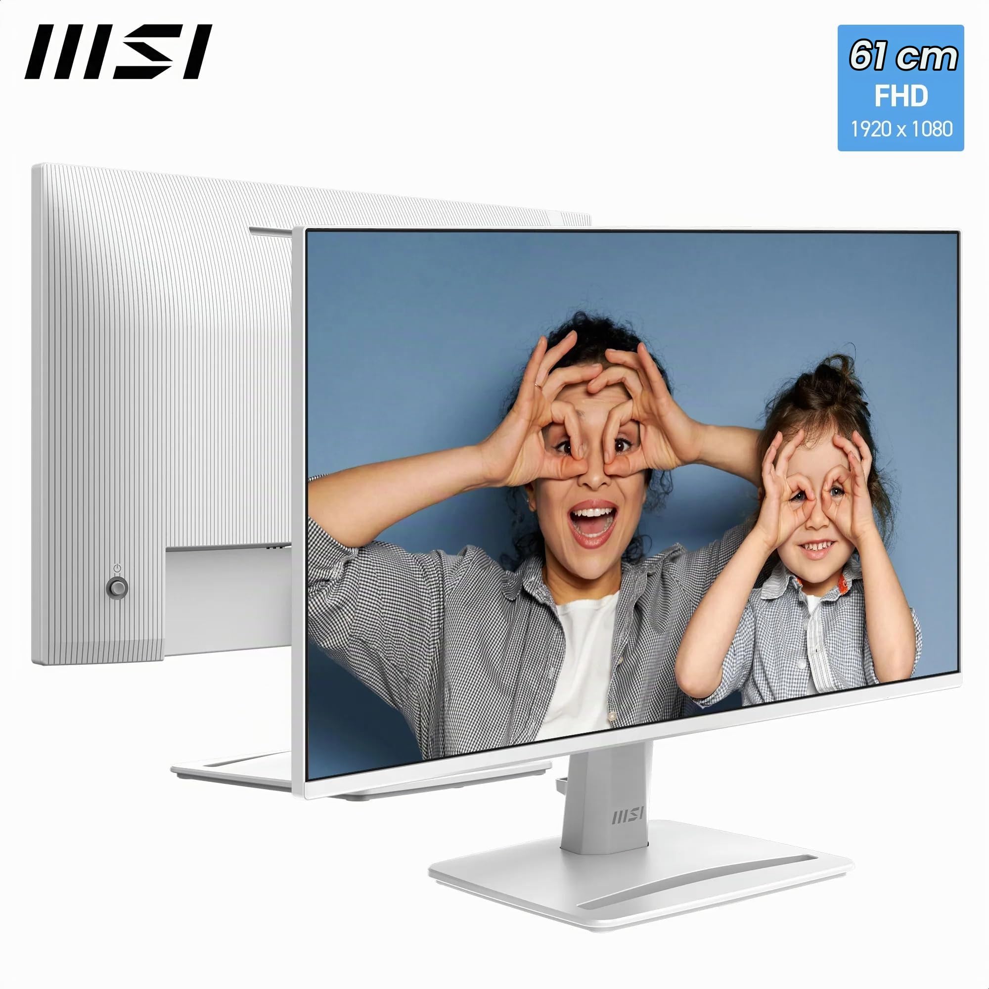 MSI Pro MP243WA E14 Écran Professionnel 23.8" FHD | Dalle IPS 1920x1080, 144 Hz, 1ms, compatible VESA, HDMI, DisplayPort, Adaptive-Sync